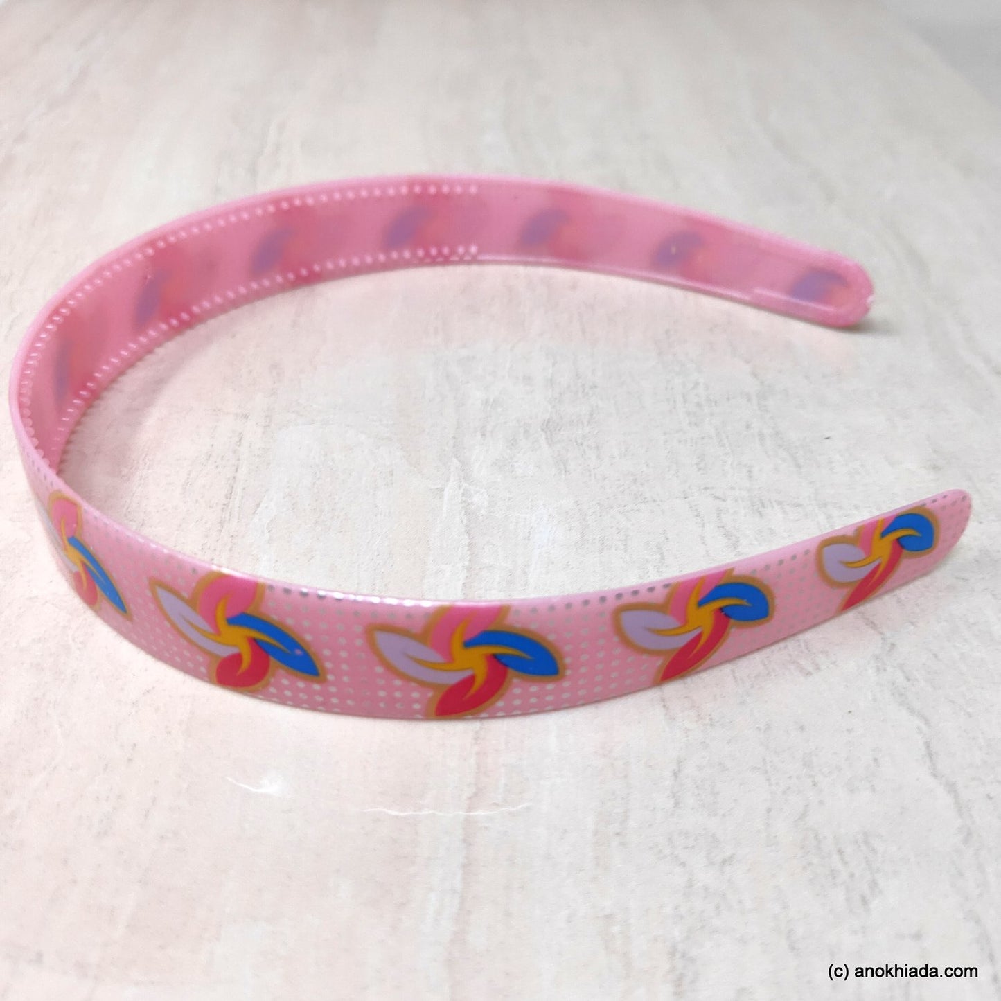 Anokhi Ada Plastic Floral Print Headbands/Hairbands for Kids and Girls (19-2d)