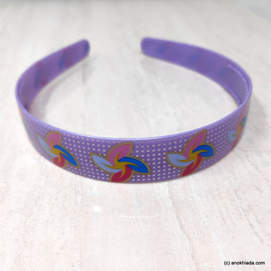 Anokhi Ada Plastic Floral Print Headbands/Hairbands for Kids and Girls (19-2e)