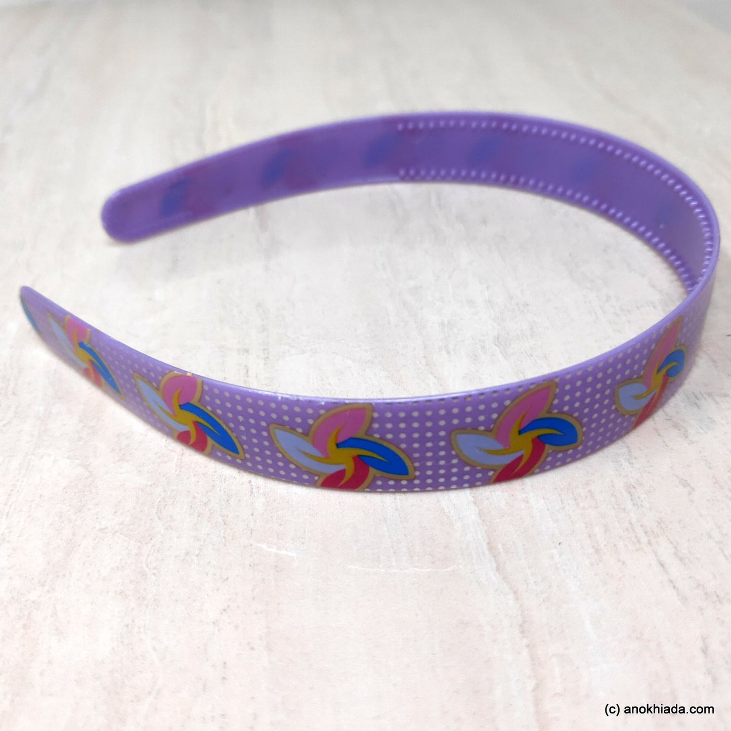 Anokhi Ada Plastic Floral Print Headbands/Hairbands for Kids and Girls (19-2e)