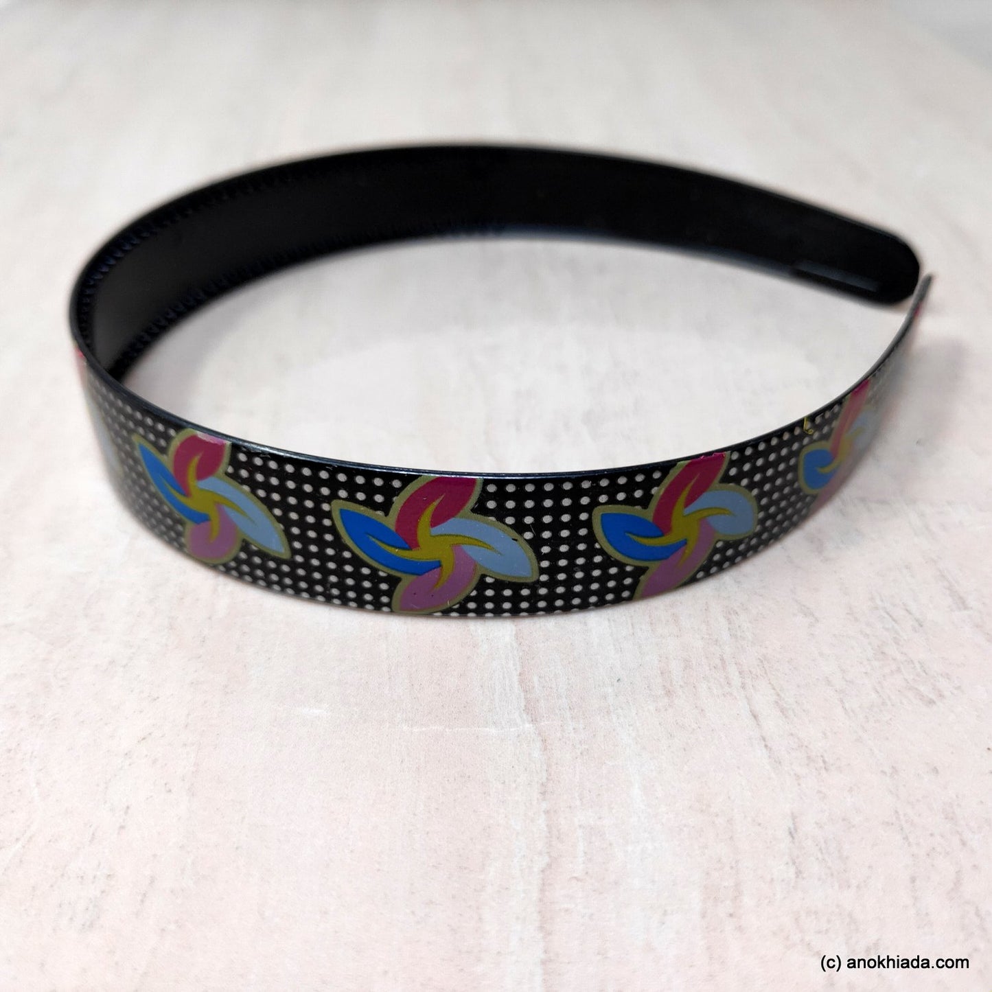 Anokhi Ada Plastic Floral Print Headbands/Hairbands for Kids and Girls (19-2f)