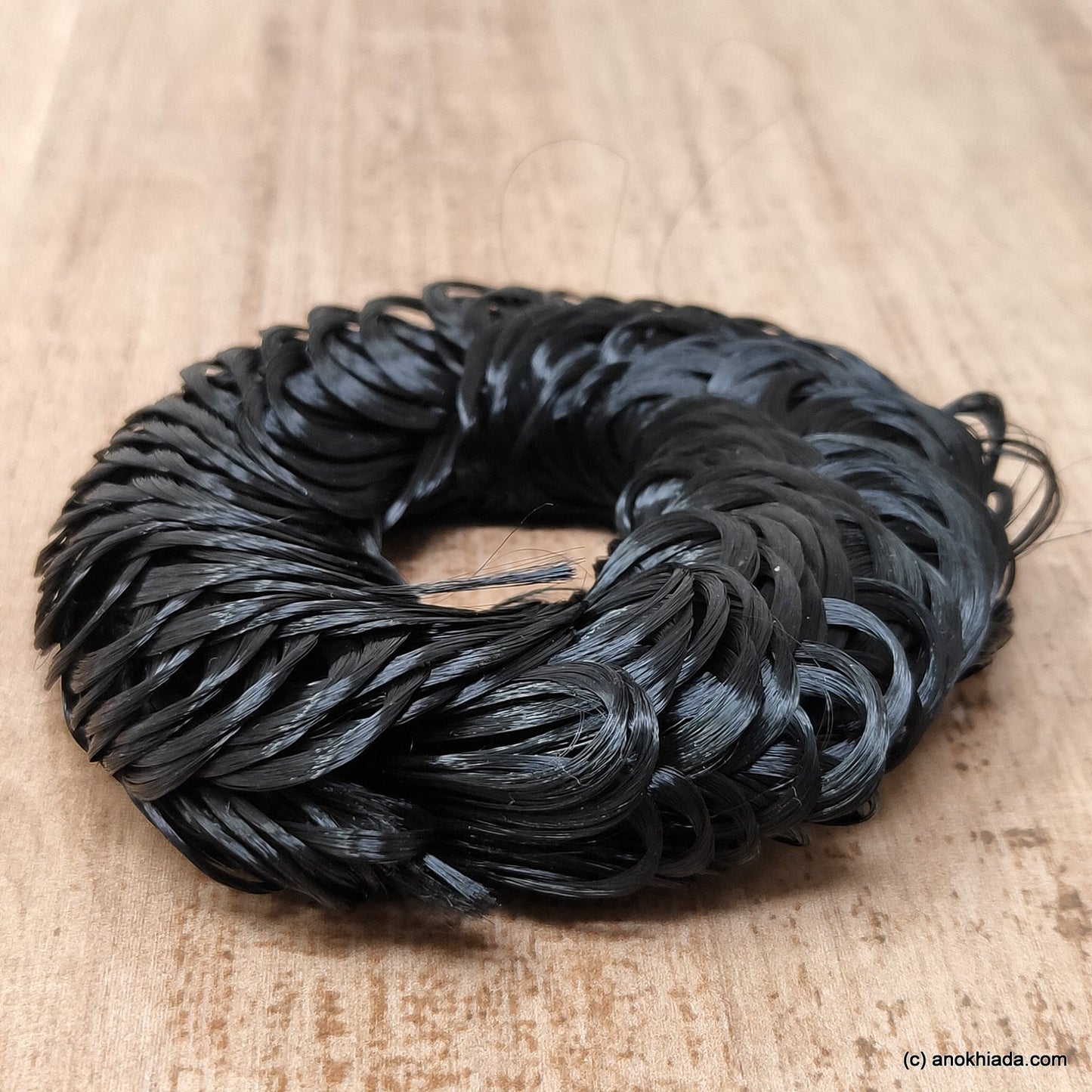 Anokhi Ada Black Medium size Rubber bands for Girls and Women (20-10)