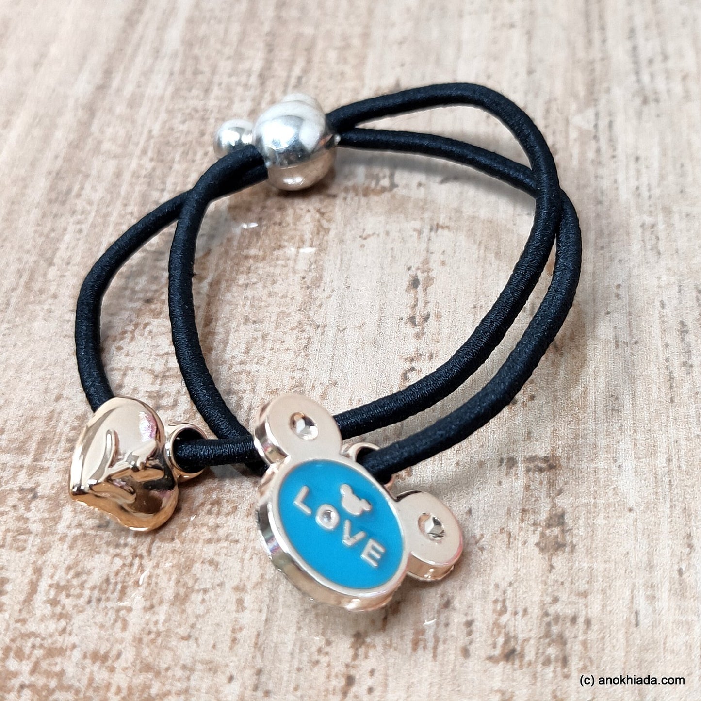 Anokhi Ada Stretchable Designer Rubber bands for Girls and Women (20-12f)