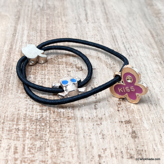 Anokhi Ada Stretchable Designer Rubber bands for Girls and Women (20-13e)