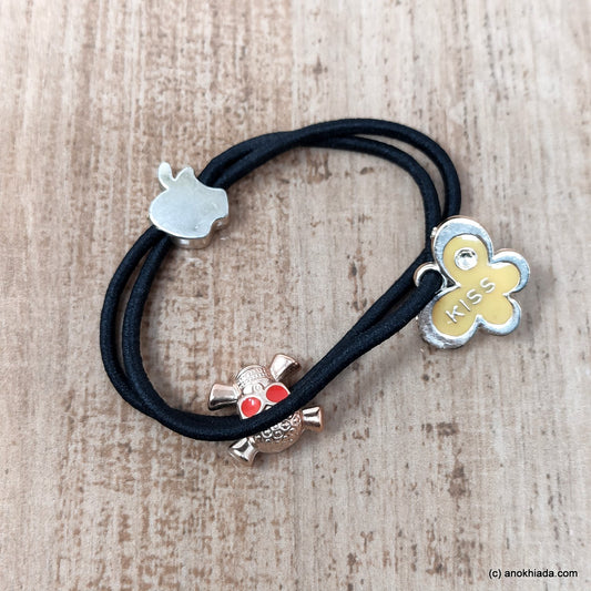 Anokhi Ada Stretchable Designer Rubber bands for Girls and Women (20-13f)