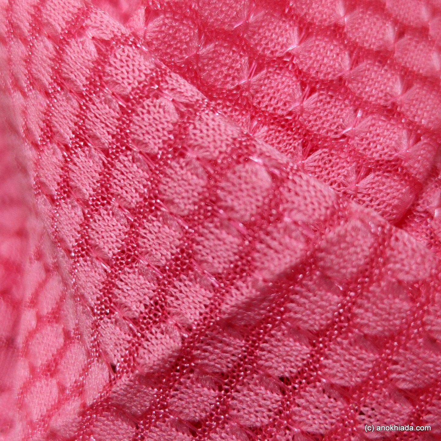 Anokhi Ada Handmade Pink Fabric Soft Headbands/ Boho Headbands for Girls and Women (22-05)
