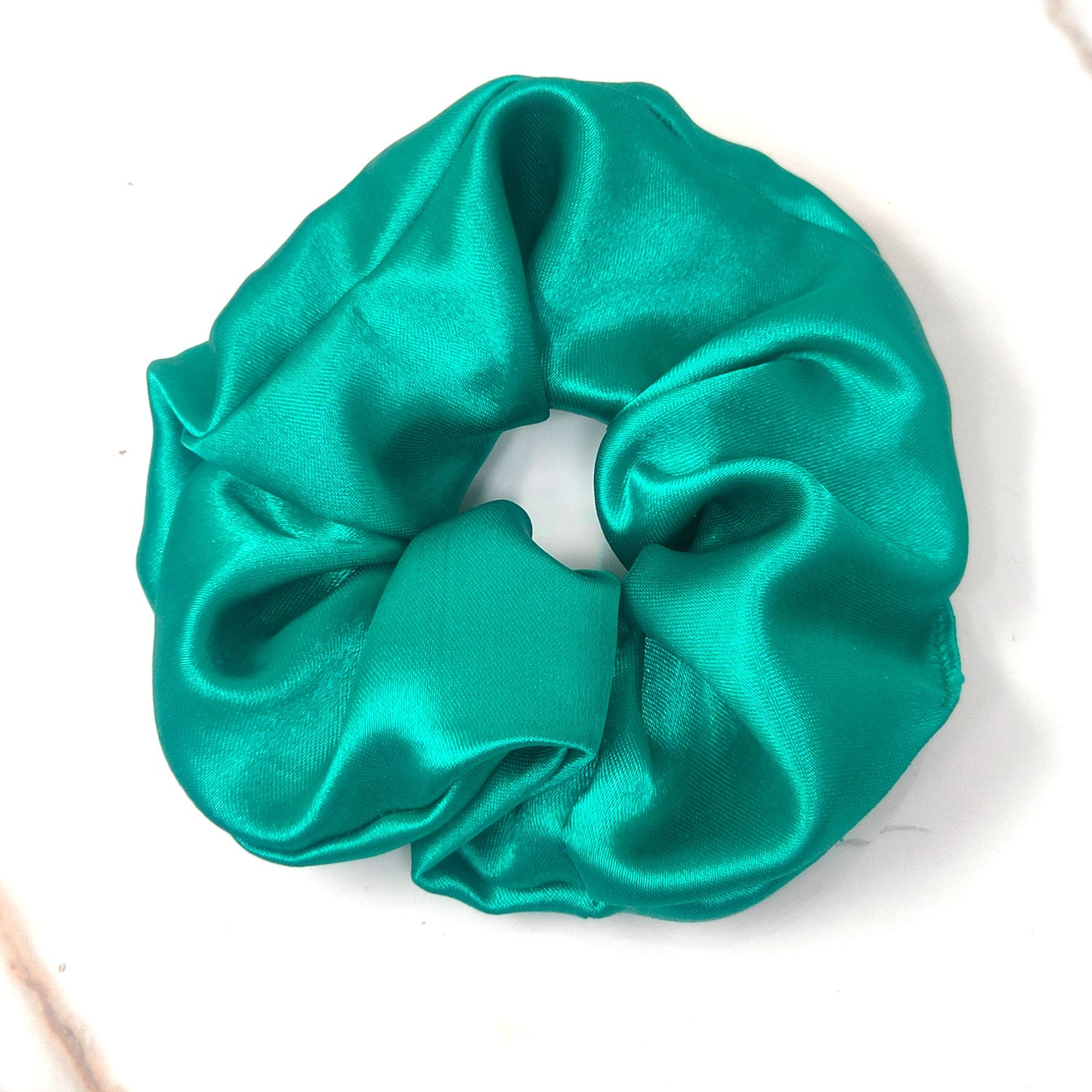 Small Veronese Green Scrunchie (23-06a Scrunchie)