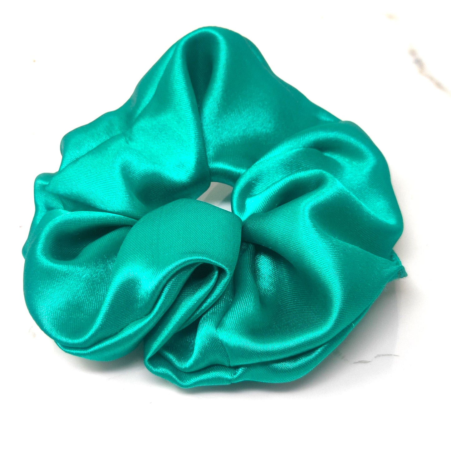 Small Veronese Green Scrunchie (23-06a Scrunchie)