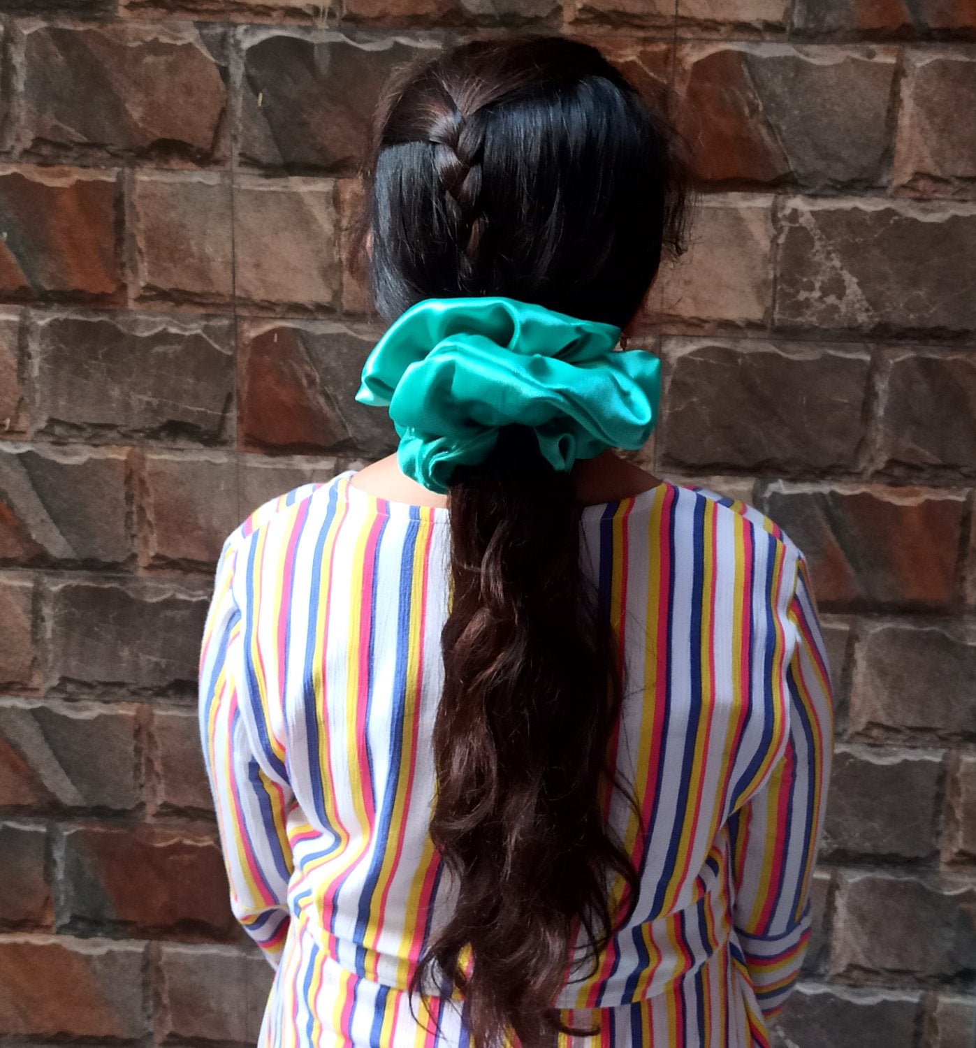 XXL Veronese Green Scrunchie (23-06 b Scrunchie)