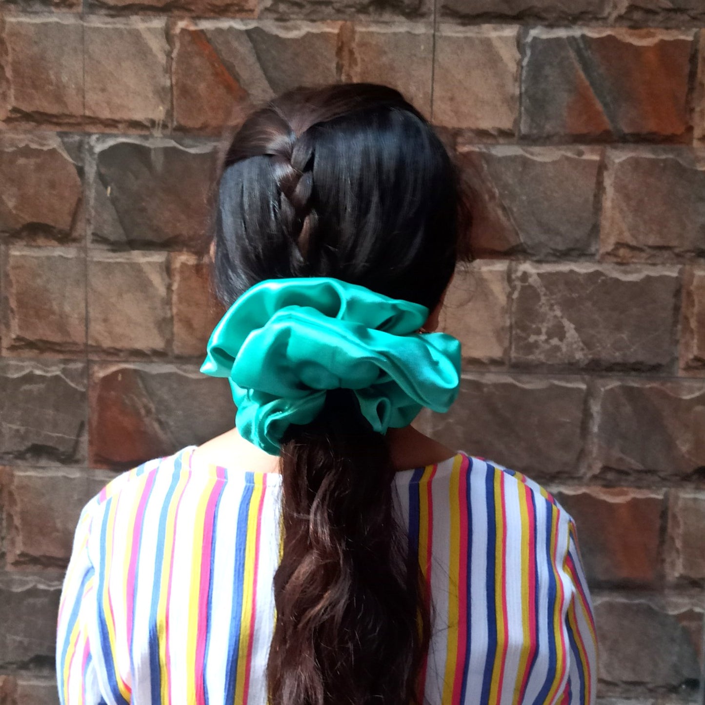 XXL Veronese Green Scrunchie (23-06 b Scrunchie)