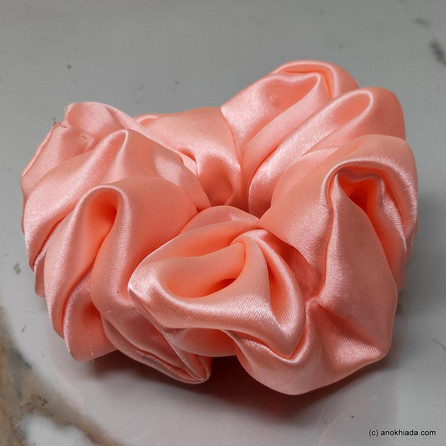 Peachy Keen Scrunchie (23-07 Scrunchie)