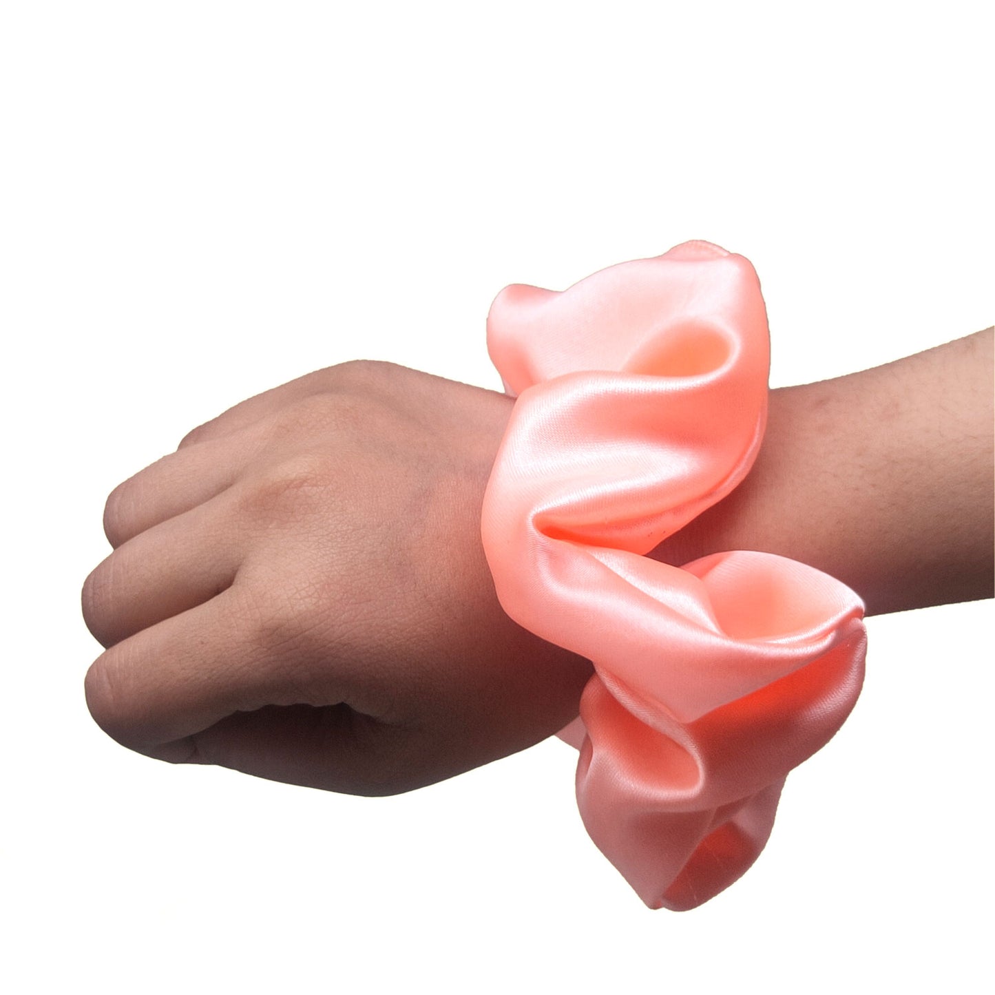 Small Peachy Keen Scrunchie (23-07a Scrunchie)