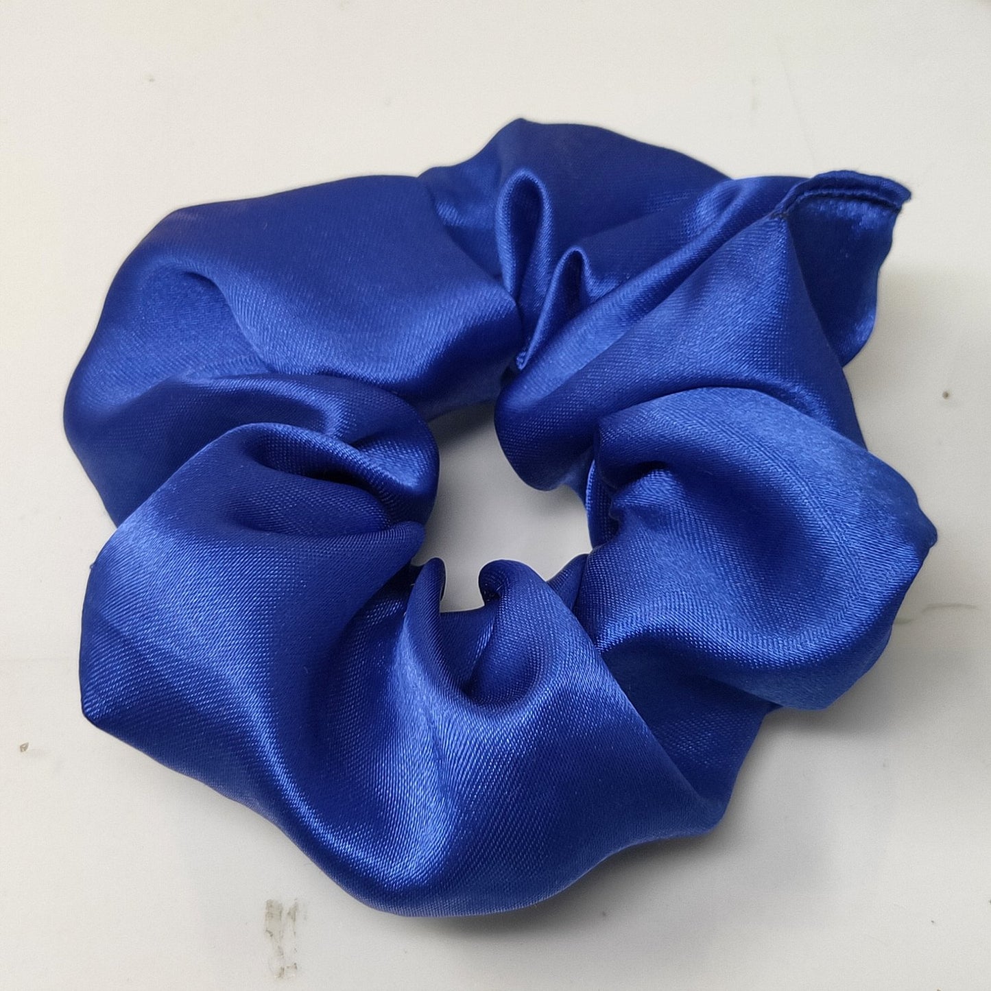 Small Berry Blue Scrunchie (23-21a Scrunchie)