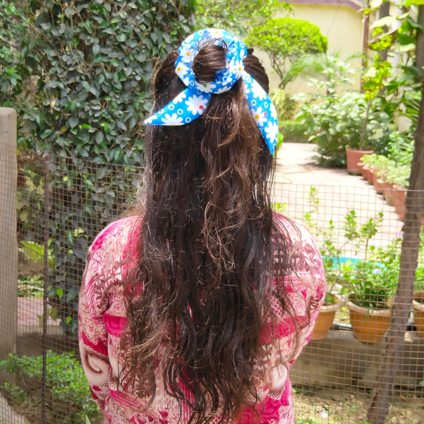 Dodger Bunny Ear Scrunchie (26-01)