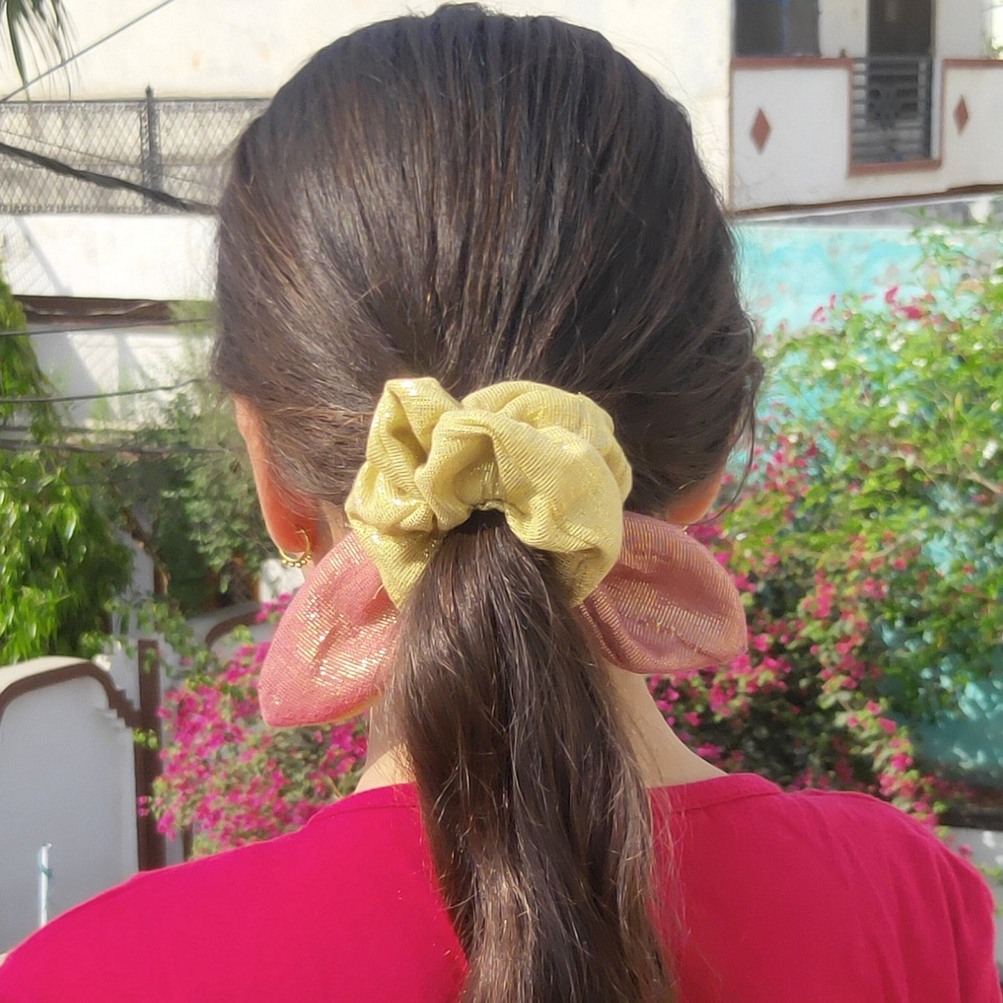 Taffy Bunny Ear Scrunchie (26-02)