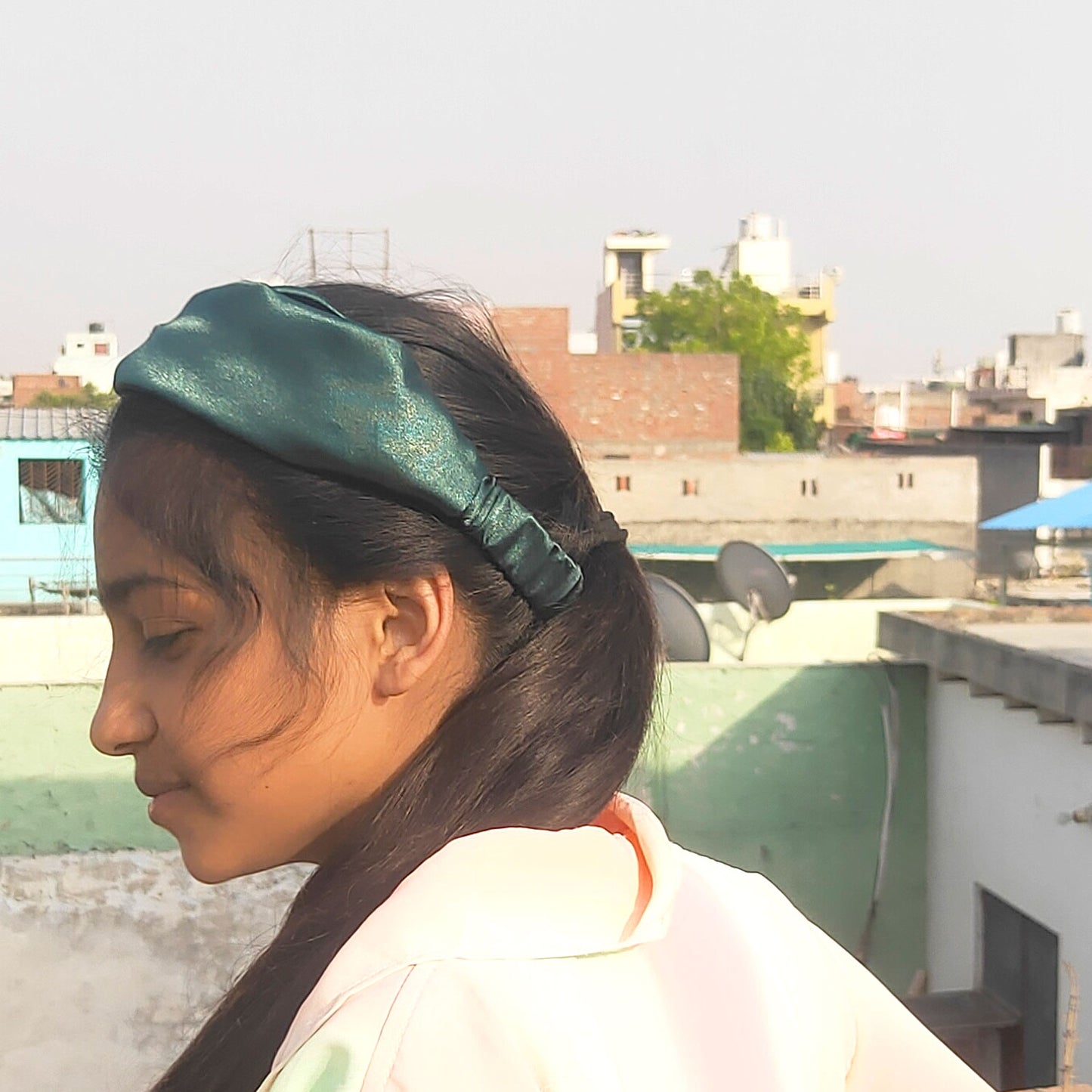 Pine Satin Headband (28-12)