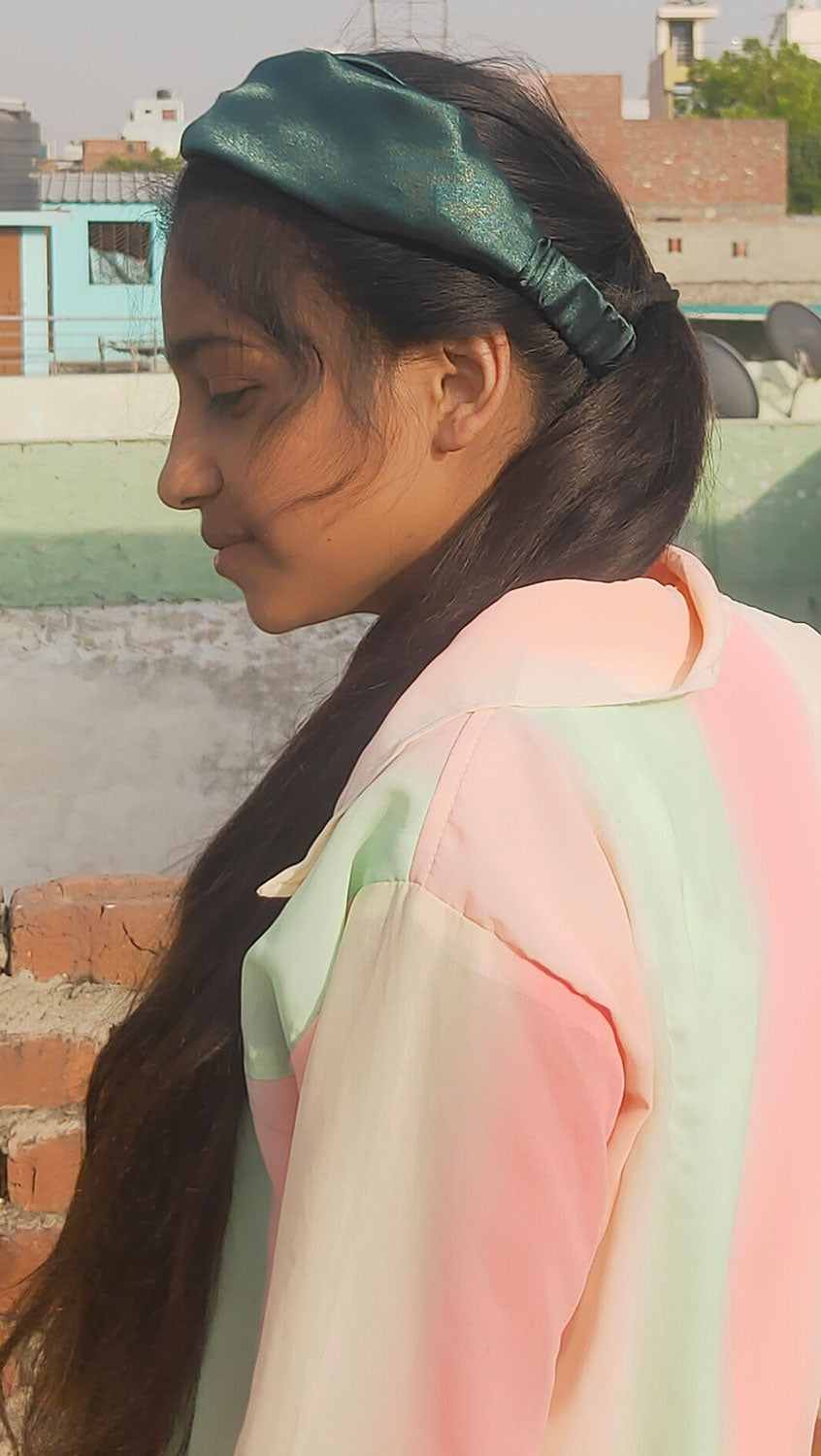 Pine Satin Headband (28-12)