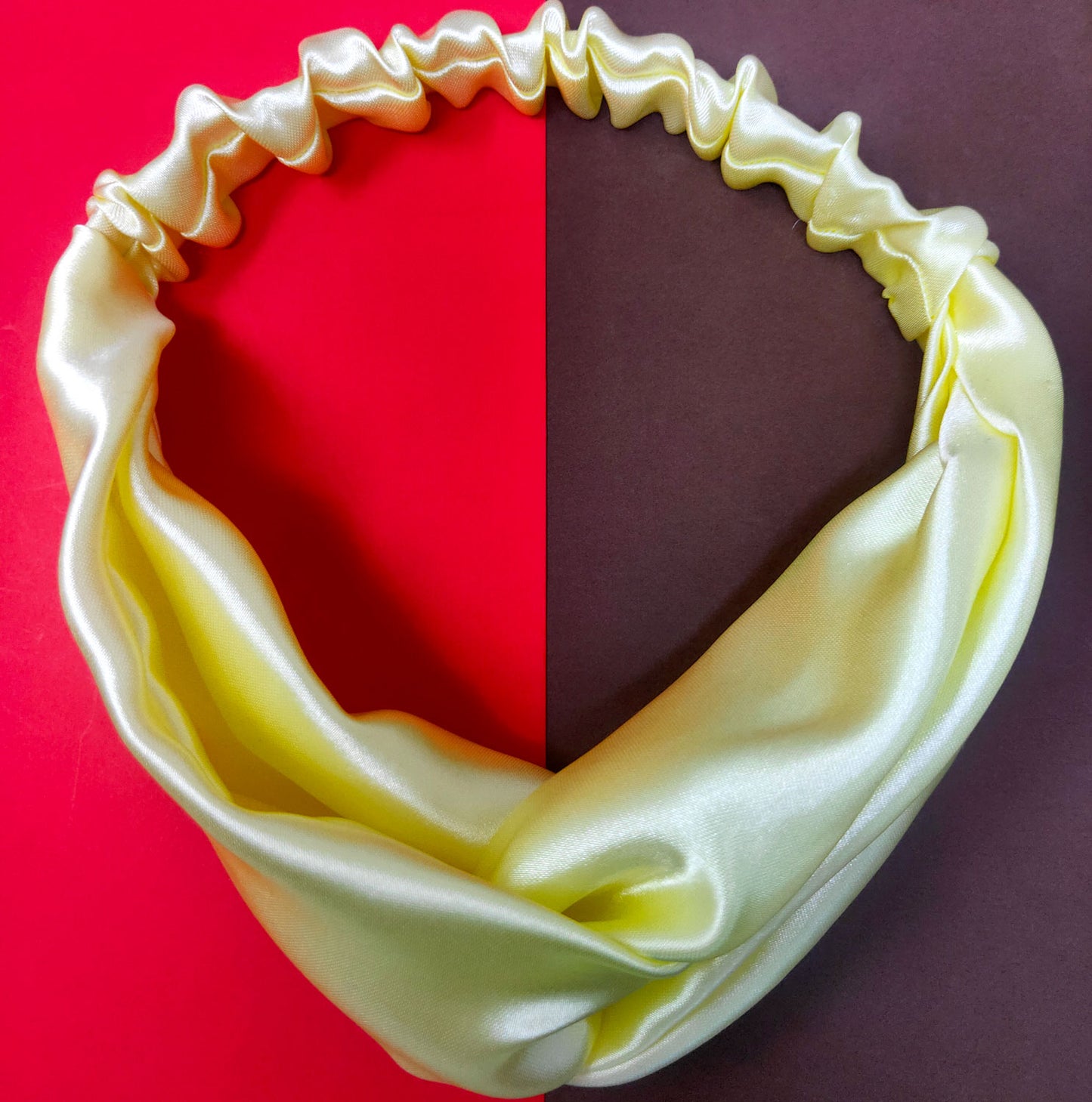 Canary Satin Headband (28-13)