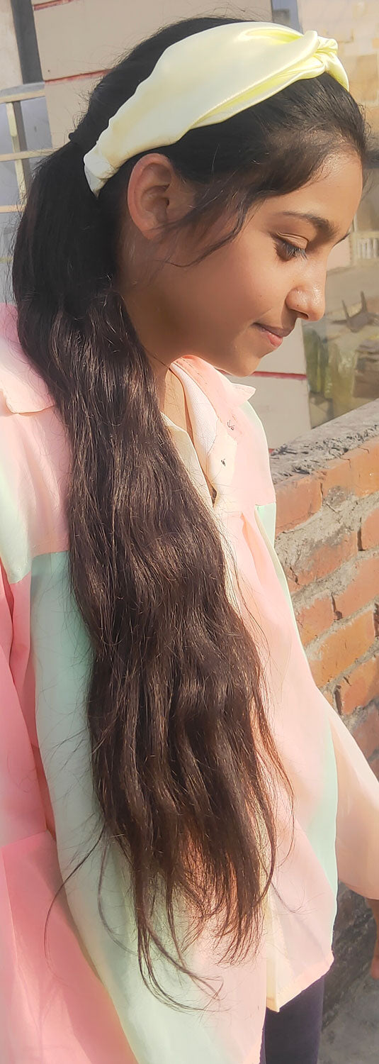 Canary Satin Headband (28-13)