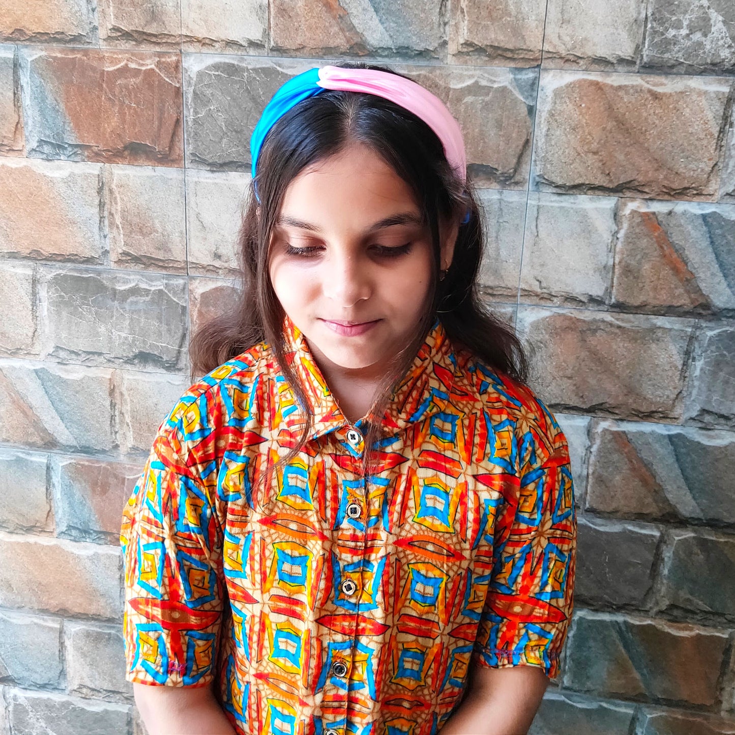 Neobie Dual Tone Satin Headband (29-01)