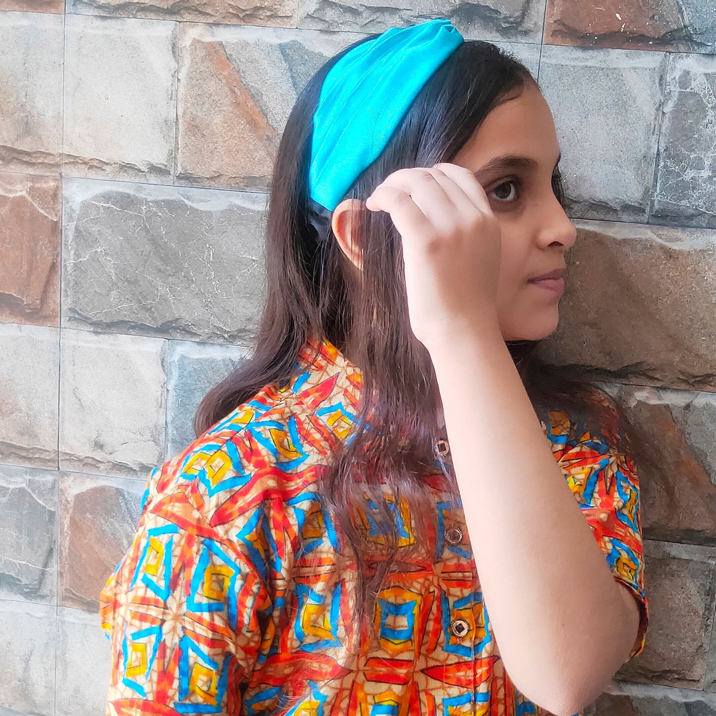 Veronerry Dual Tone Satin Headband (29-07)