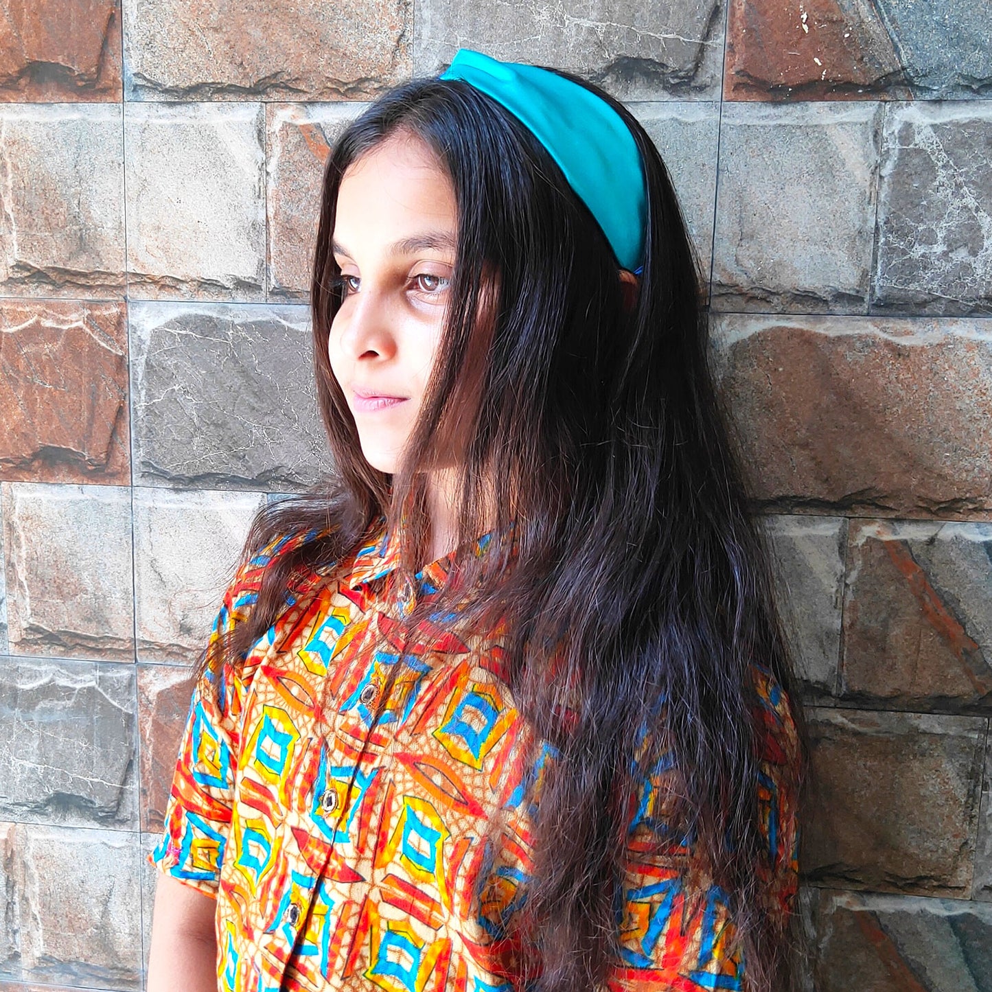 Neonese Dual Tone Satin Headband (29-08)