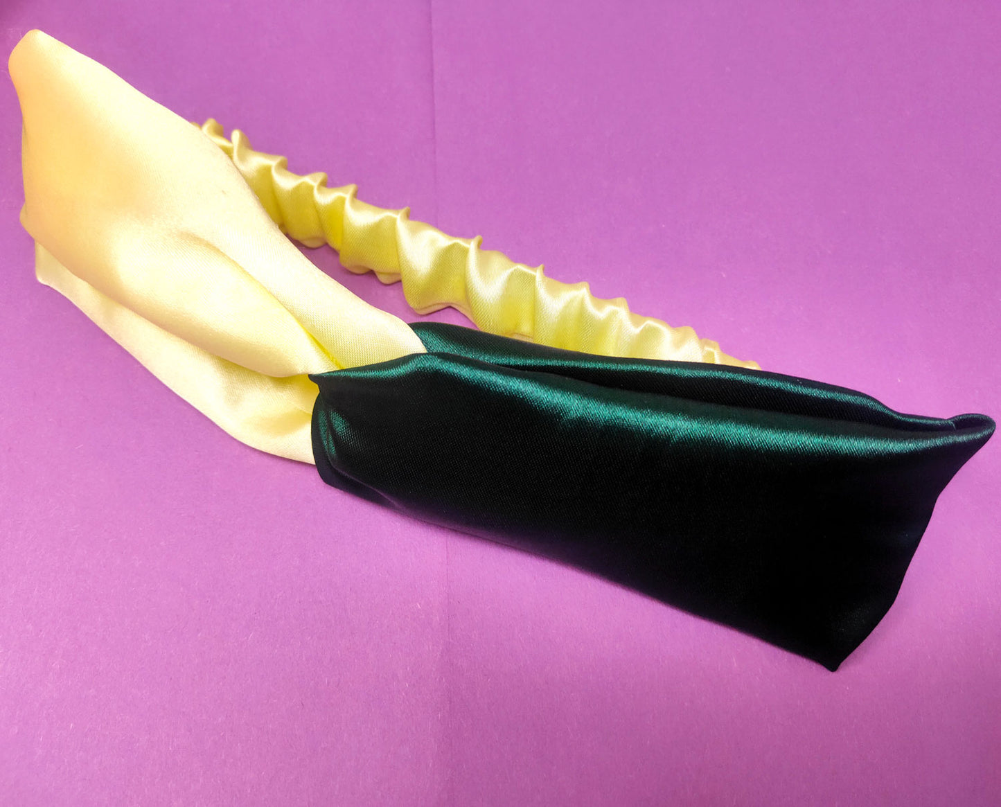 Pinary Dual Tone Satin Headband (29-11)