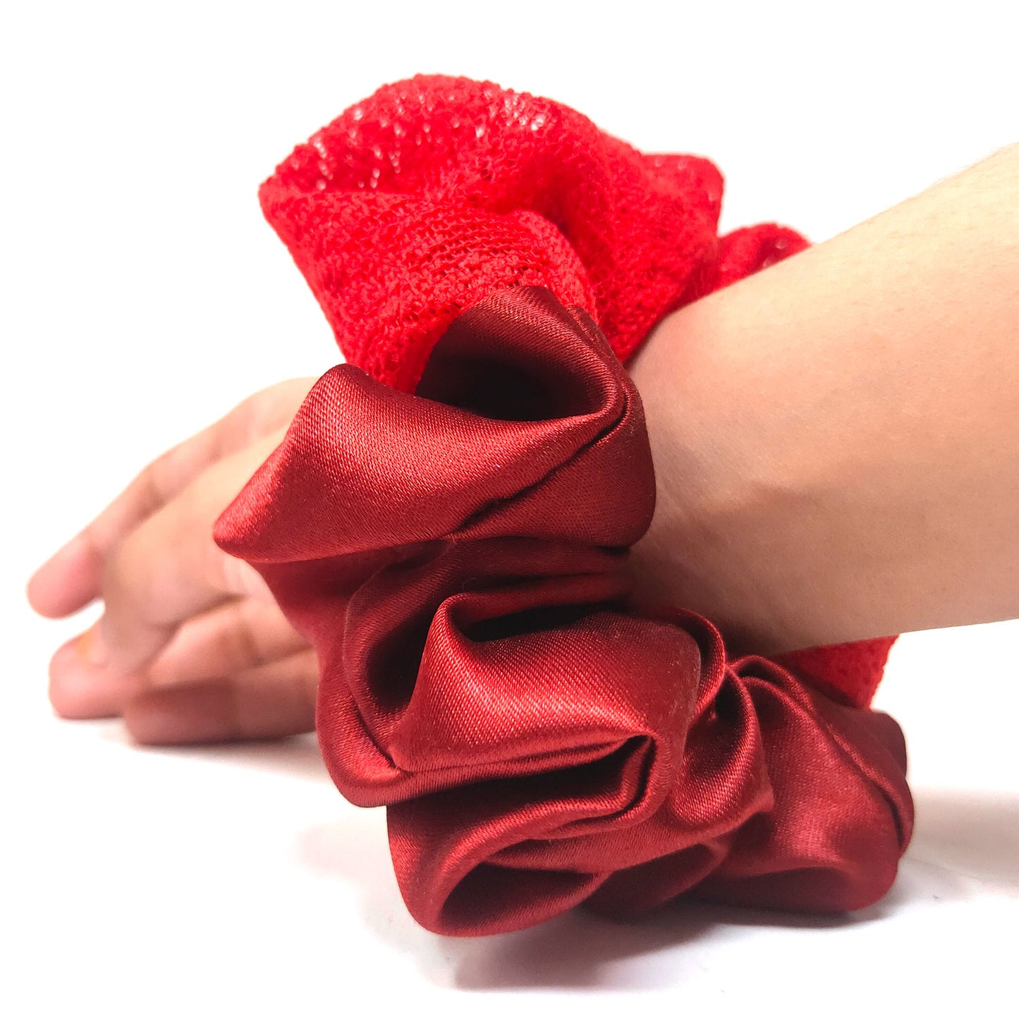 Scarlet Dual Tone Scrunchie (31-11 Scrunchie)