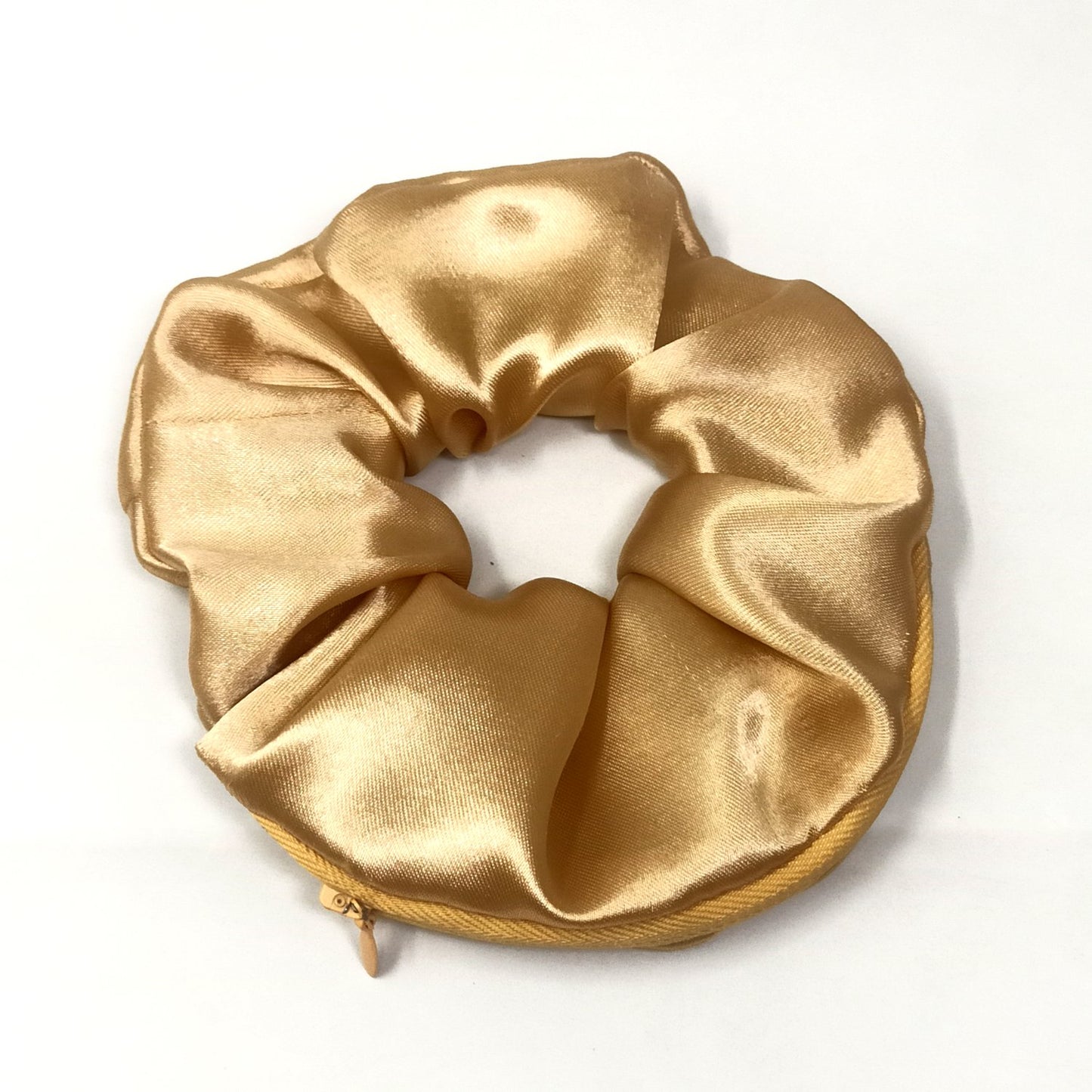 Satin Zipper Scrunchie (32-05 Scrunchie)