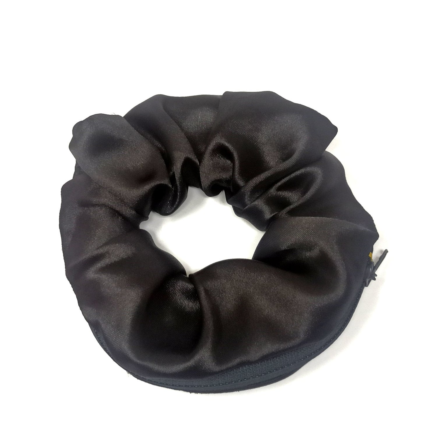 Satin Zipper Scrunchie (32-05 Scrunchie)