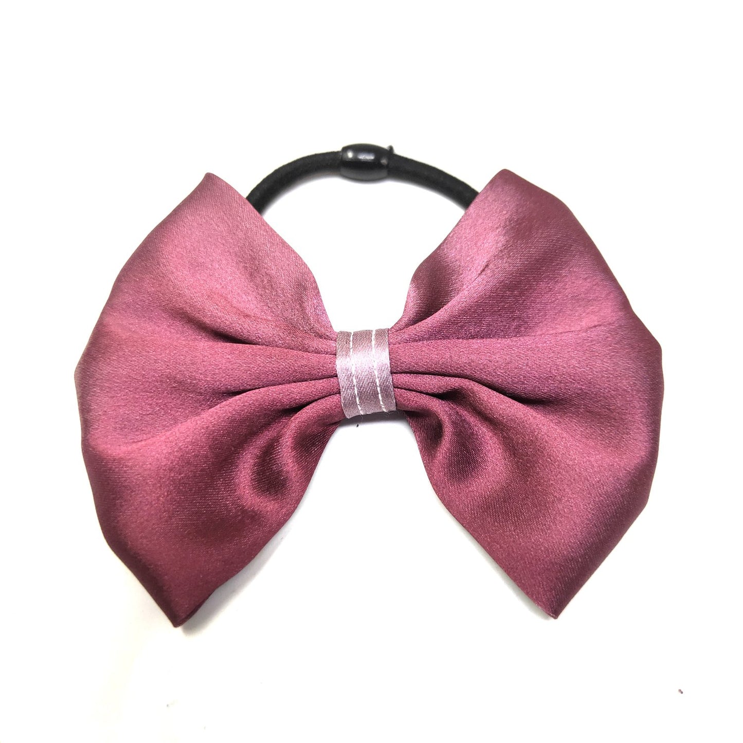 Combo of 2 Satin Bow Hair Tie - (35-08)