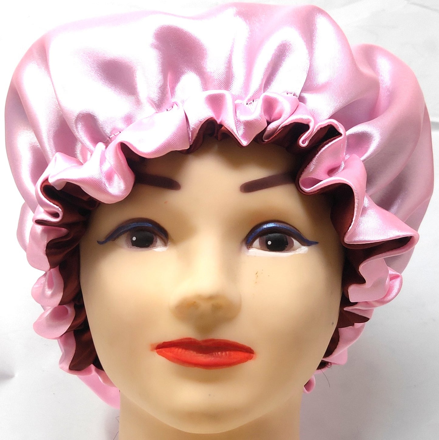 Anokhi Ada Handmade Dual Sided Satin Hair Bonnet Sleep Cap (36-03)