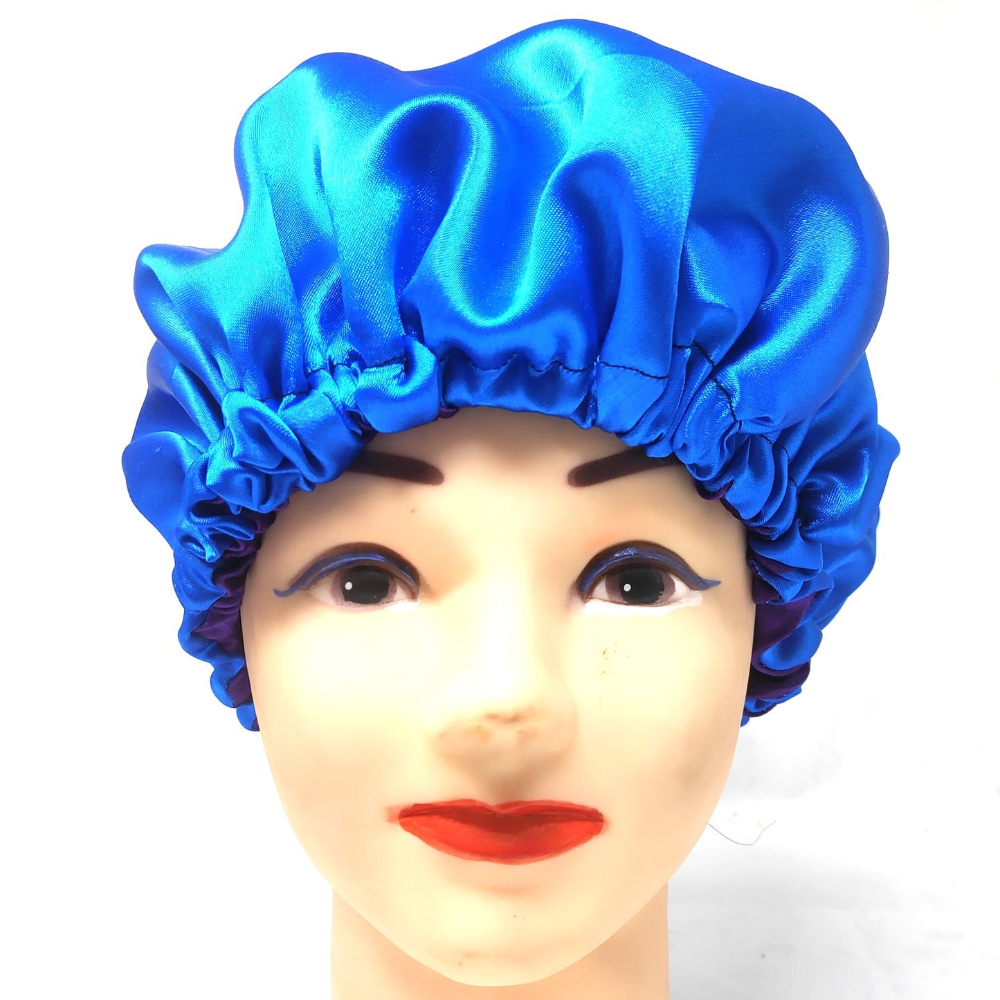 Anokhi Ada Handmade Dual Sided Satin Hair Bonnet Sleep Cap (36-04)