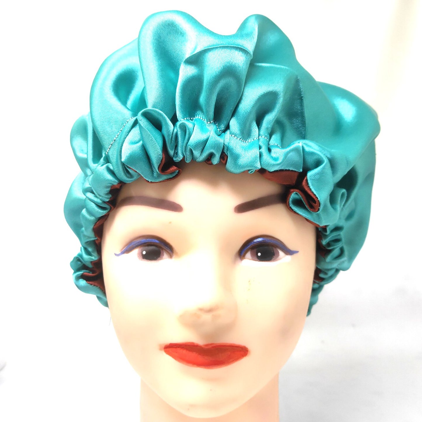 Anokhi Ada Handmade Dual Sided Satin Hair Bonnet Sleep Cap (36-08)