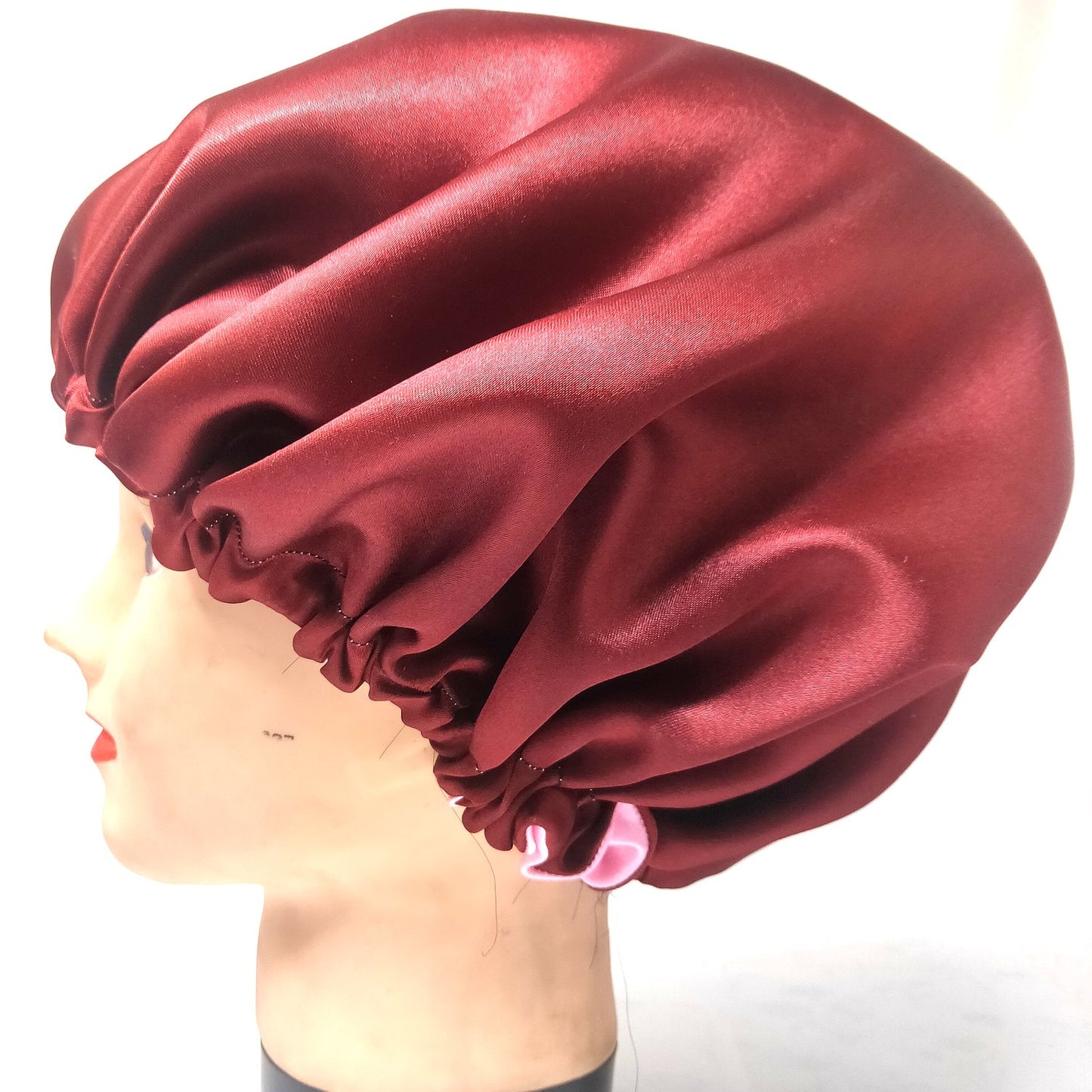 Anokhi Ada Handmade Dual Sided Satin Hair Bonnet Sleep Cap (36-09)