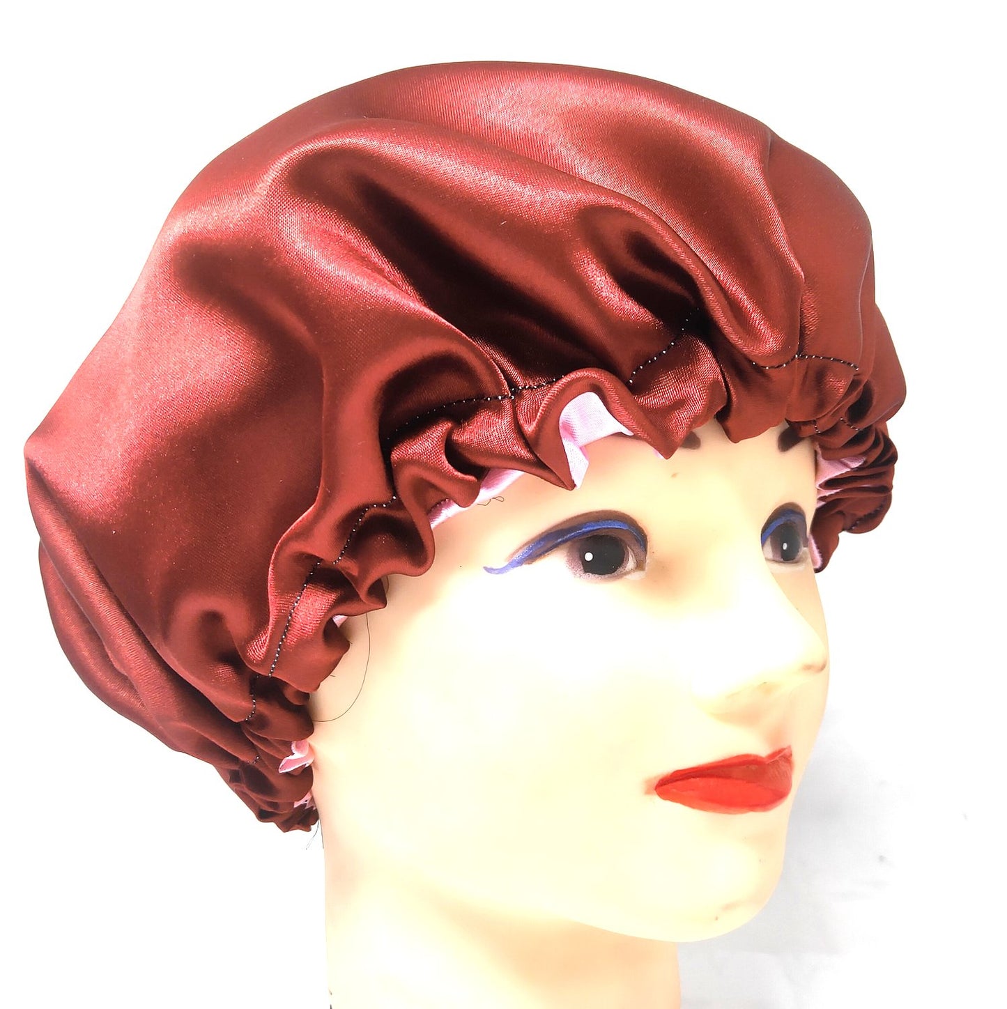 Anokhi Ada Handmade Dual Sided Satin Hair Bonnet Sleep Cap (36-09)