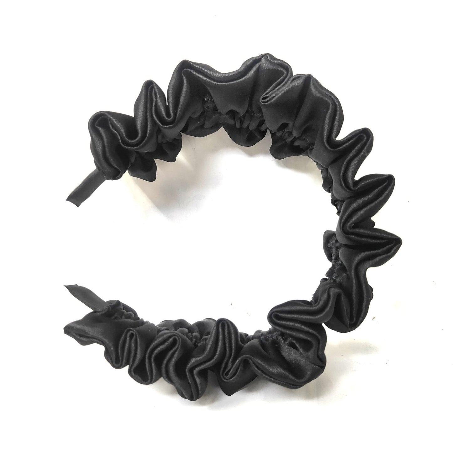 Black Berry Scrunch Headband  (37-01)