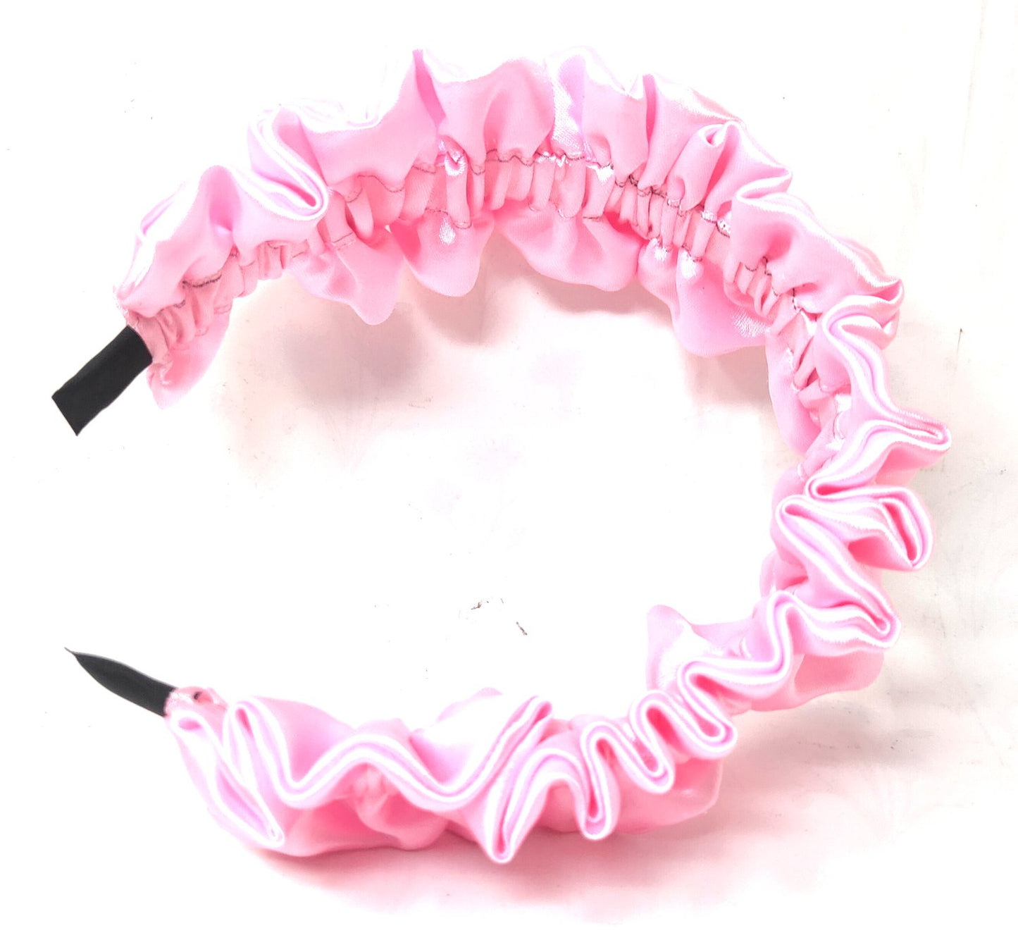 Baby Pink Scrunch Headband  (37-02)