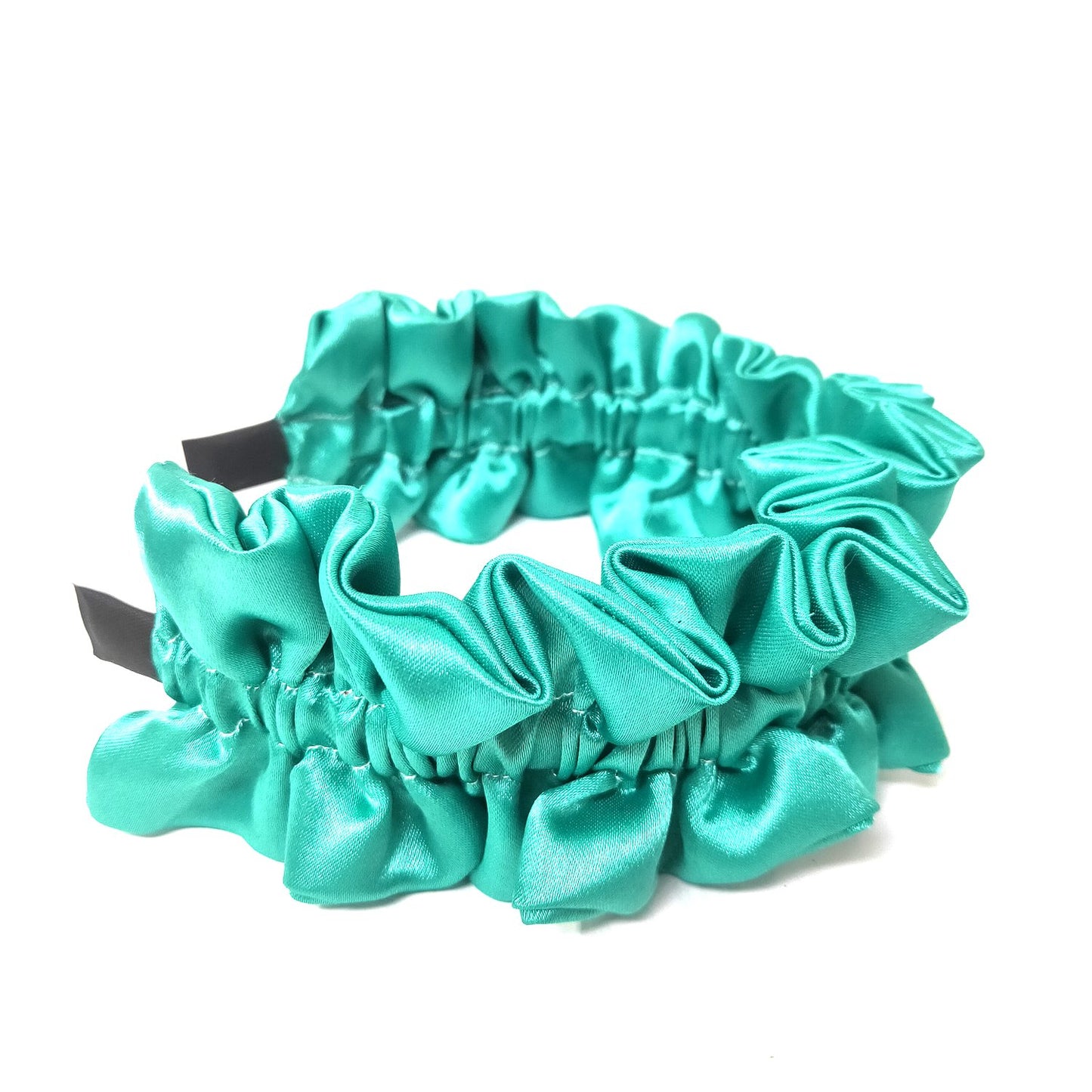 Veronese Green Scrunch Headband (37-04)