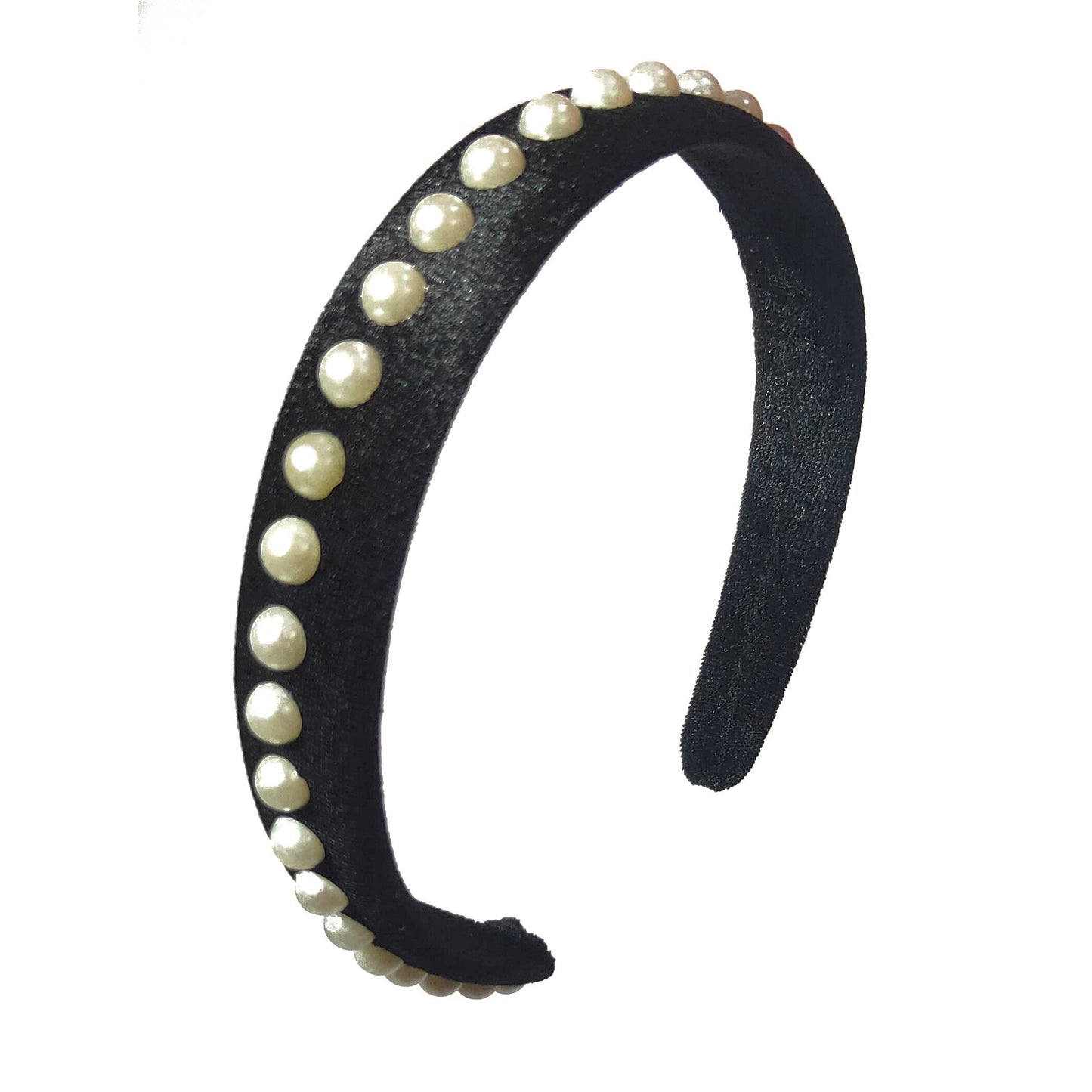 Anokhi Ada Handmade Pearl Headband for Girls and Women - 09-15