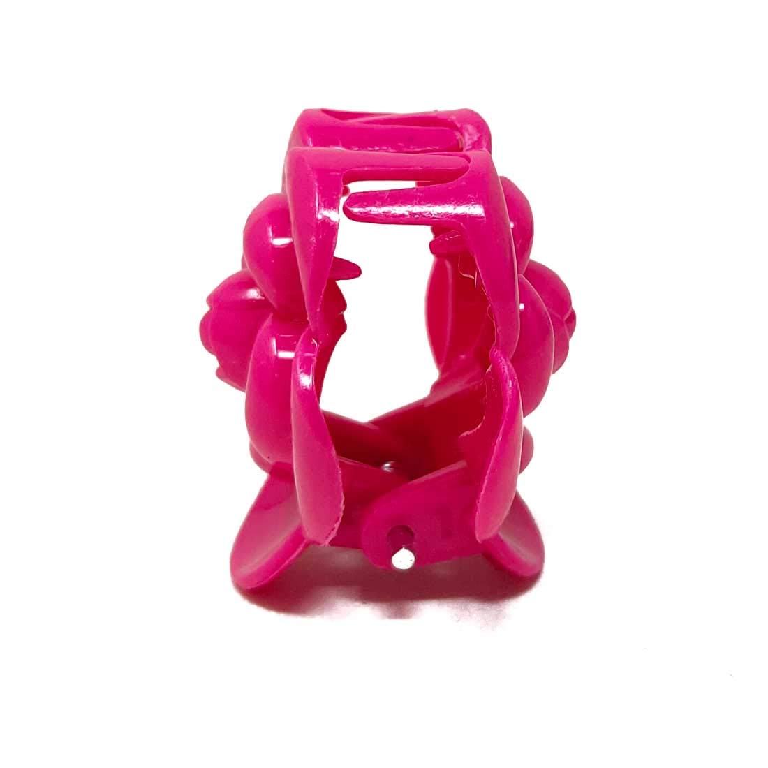 Anokhi Ada Floral Plastic Small Hair Clutchers / Hair Claws for Girls and Women (Multi-Colour; Pack of 12) 95-02