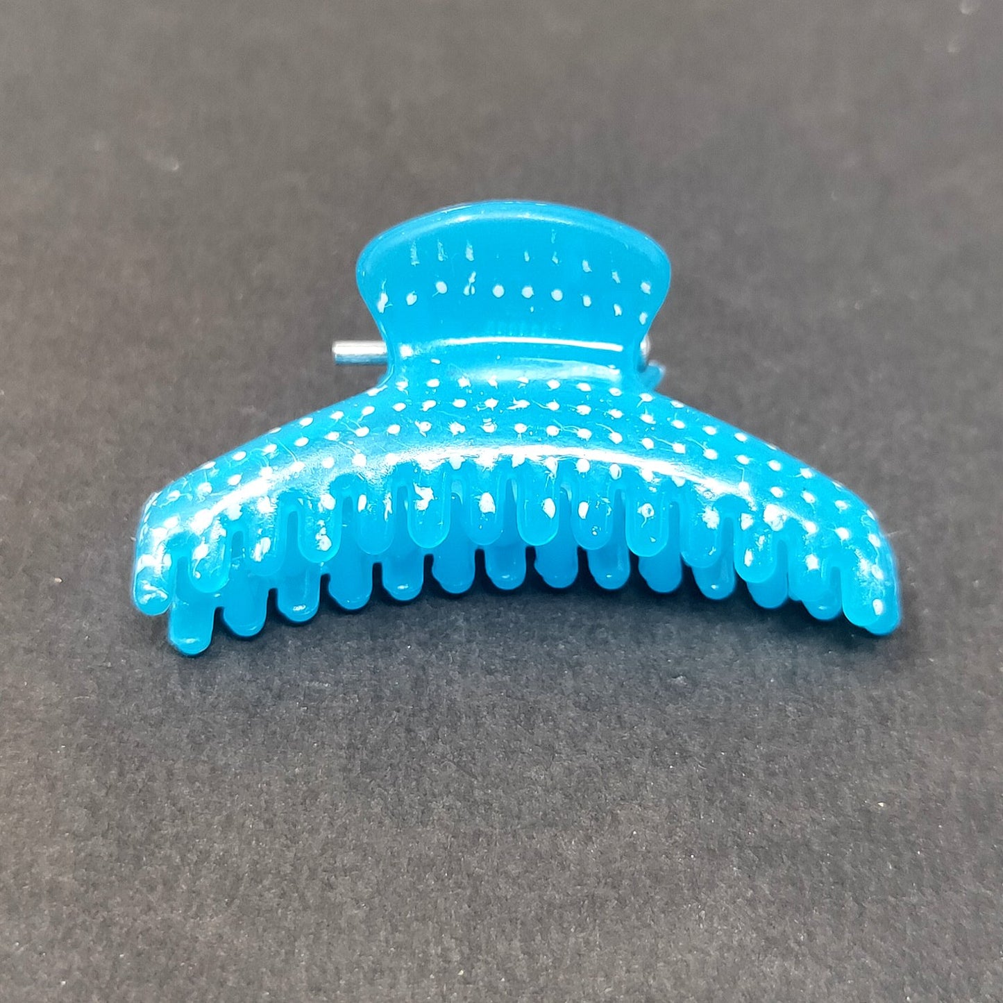 Anokhi Ada Translucent Plastic Small Hair Clutchers / Hair Claws for Girls and Women (Multi-Colour; Pack of 12) 95-04