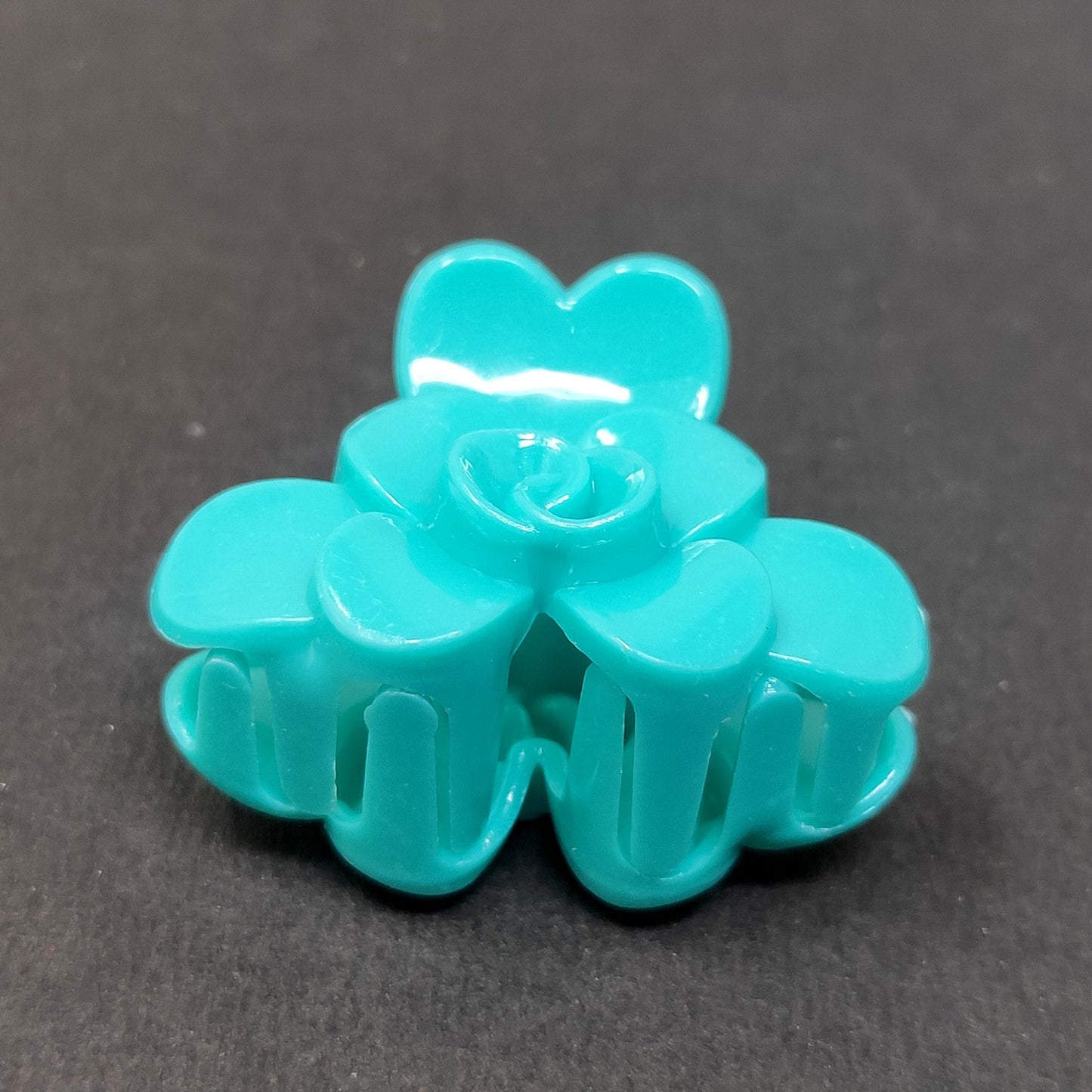 Anokhi Ada Floral Plastic Small Hair Clutchers / Hair Claws for Girls and Women (Multi-Colour; Pack of 12) 95-05