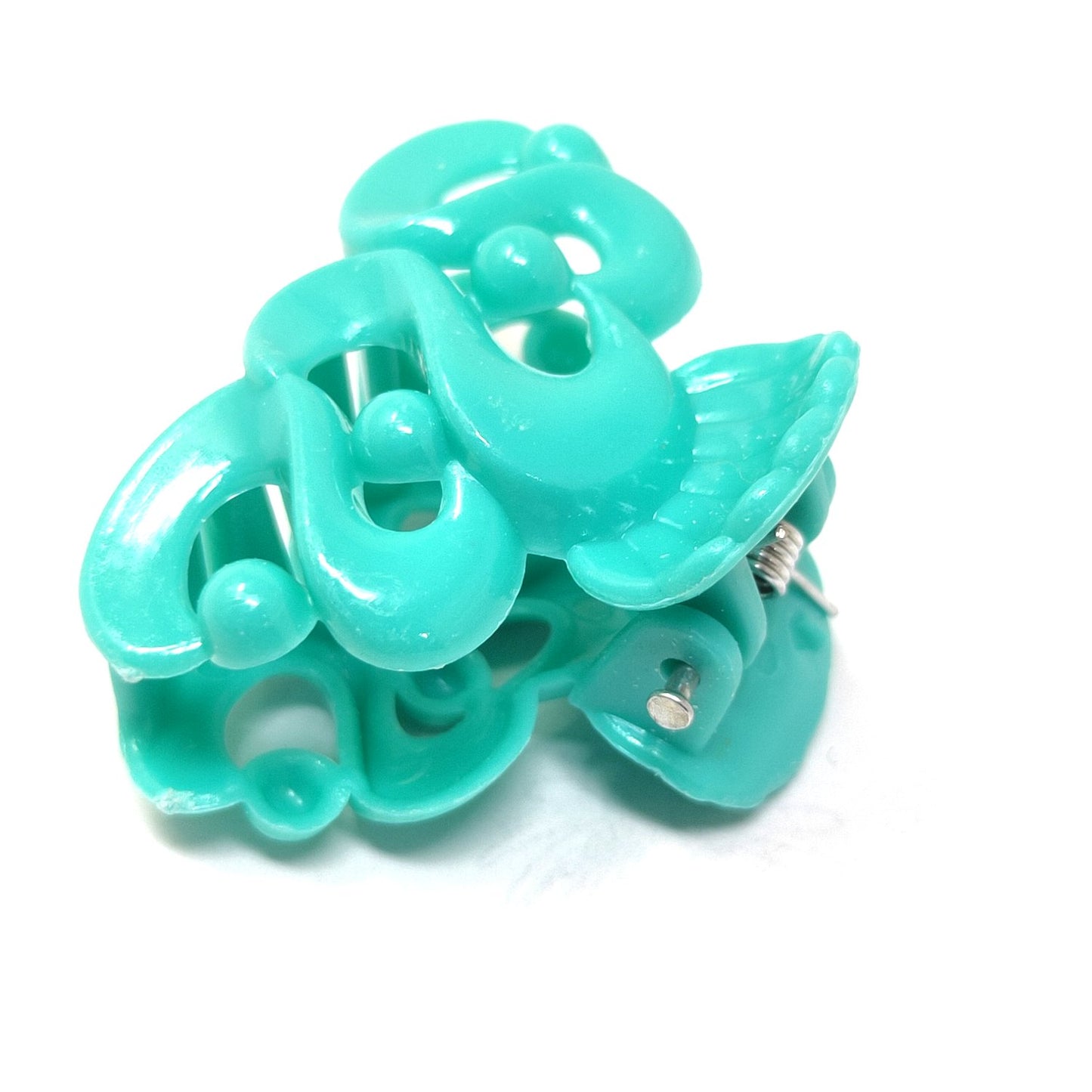 Anokhi Ada Plastic Small Hair Clutchers / Hair Claws for Girls and Women (Multi-Colour; Pack of 12) 95-06