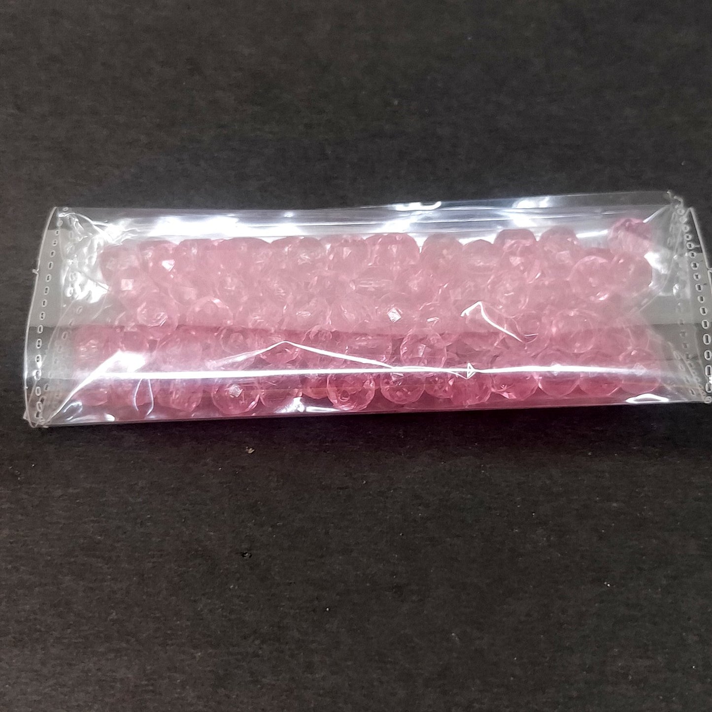 8 mm Translucent Crystal Beads for Jewellery Making and Decoration (100 Beads) - 96-02