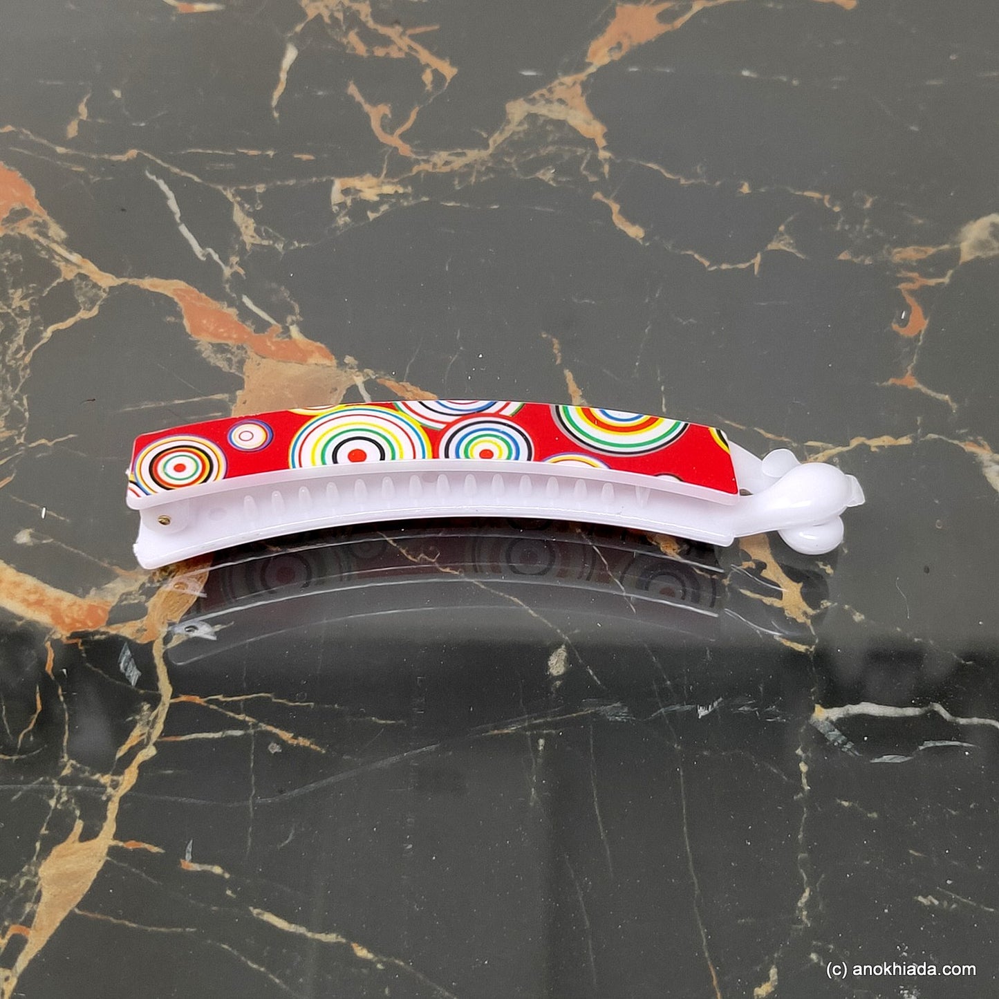 Textured Banana Hair Clip for Girls & Woman (98-22b Banana Hair Clips)