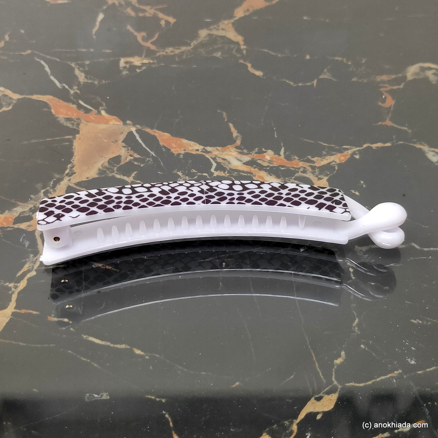 Textured Banana Hair Clip for Girls & Woman (98-24e Banana Hair Clips)
