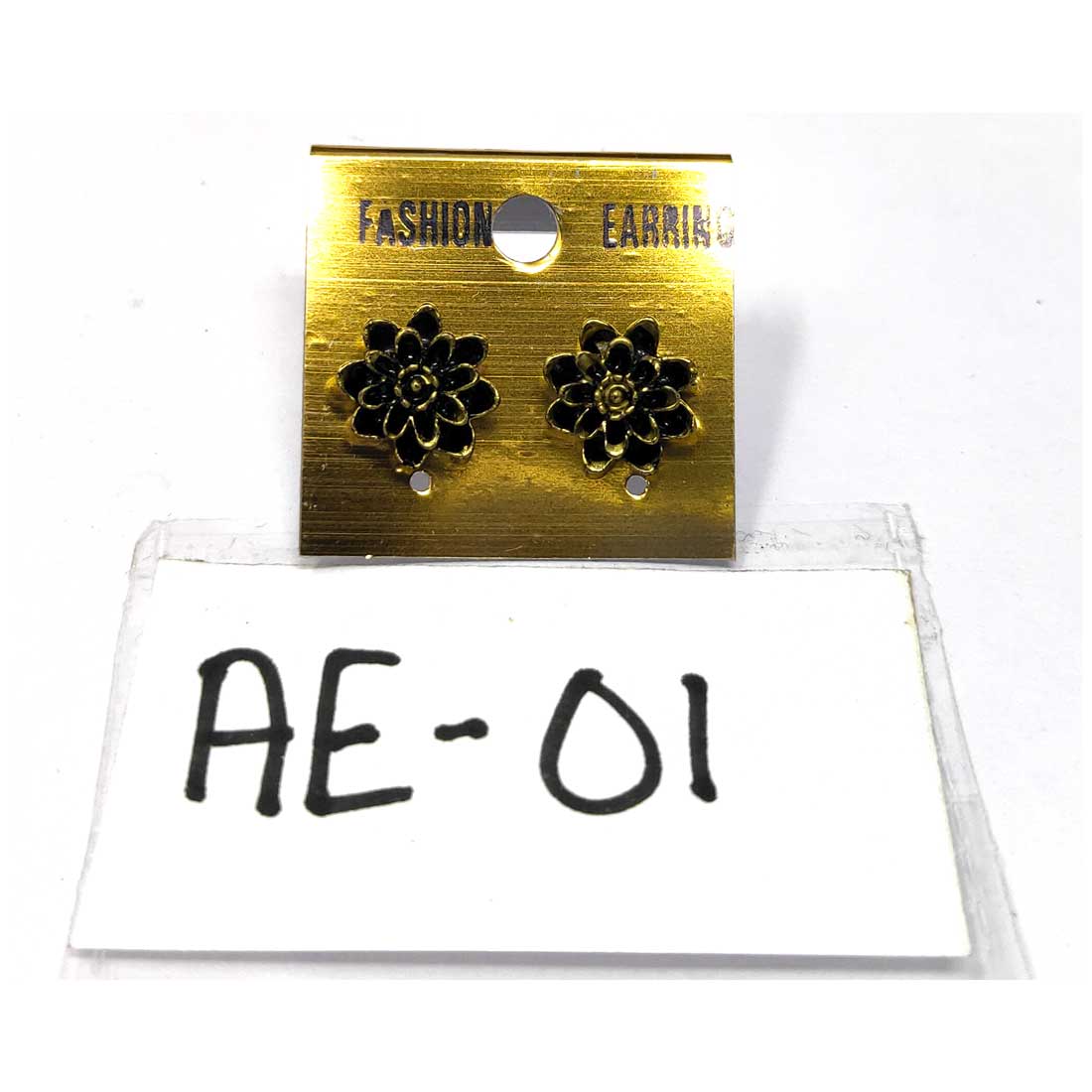 Anokhi Ada Metal Studs Earrings for Girls and Women ( Copper )-AE-01