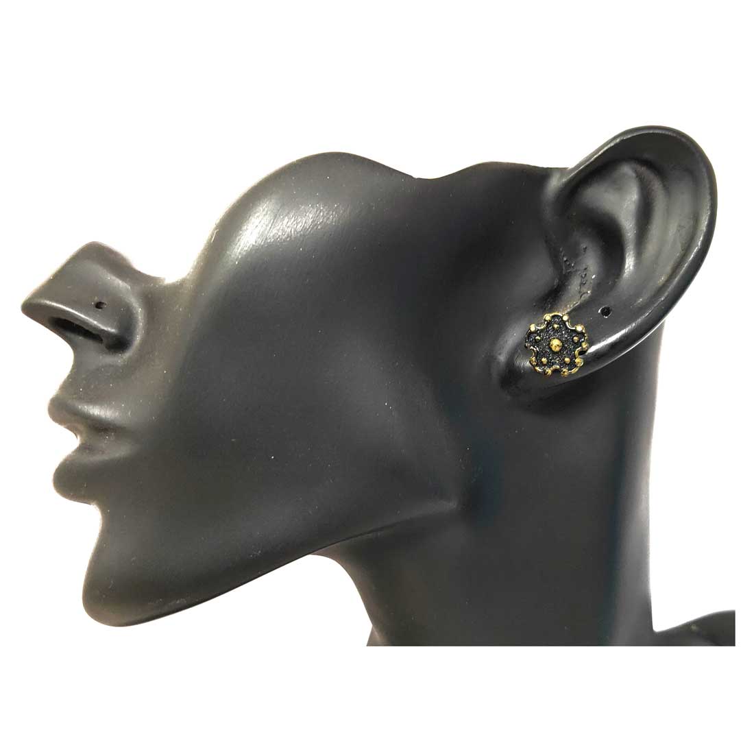 Anokhi Ada Metal Studs Earrings for Girls and Women ( Copper )-AE-02