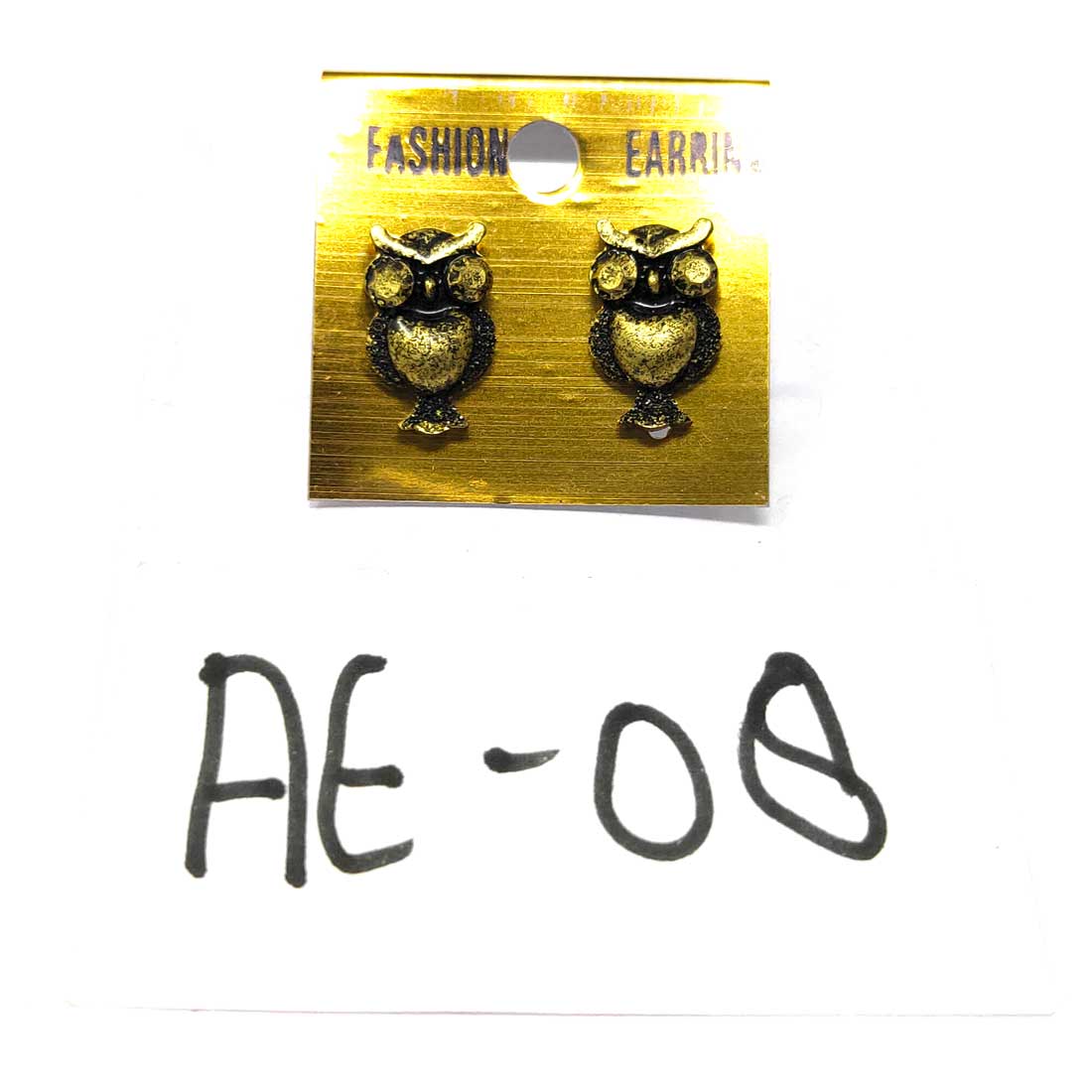 Anokhi Ada Metal Studs Earrings for Girls and Women ( Copper )-AE-08