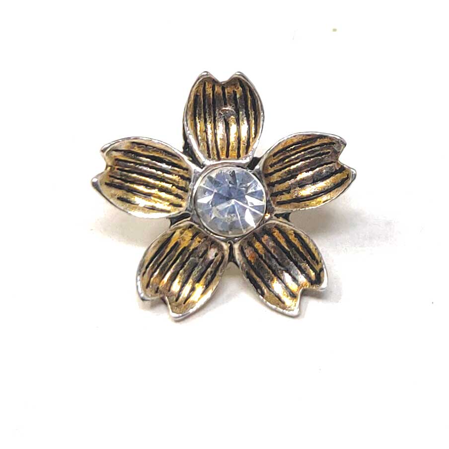 Anokhi Ada Metal Stud Earrings for Girls and Women (Golden)-AG-29